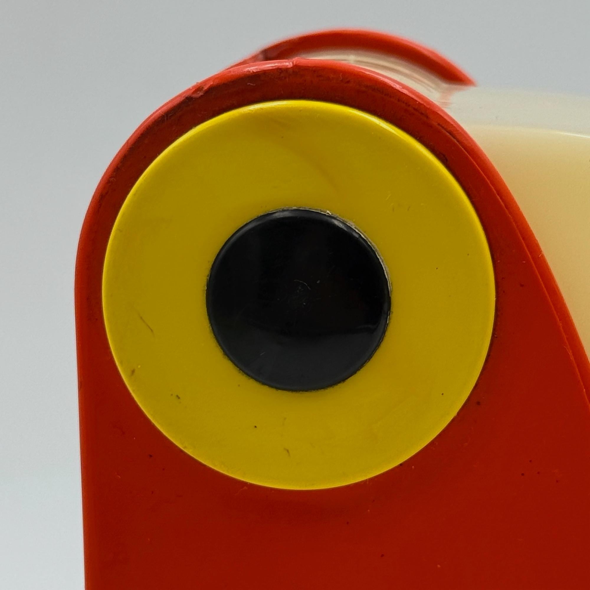 1970s Italian Space Age Toucan Table Lamp by Enea Ferrari in Plastic in vendita 1