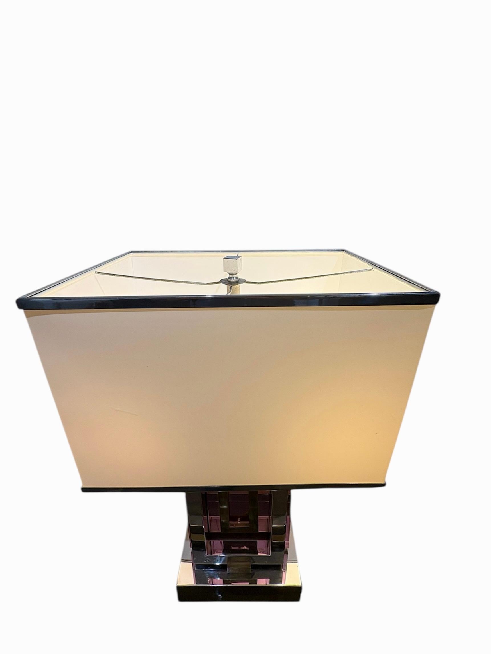 Lampe de table italienne des années 1970, signée et conçue par Romeo Rega en vente 4