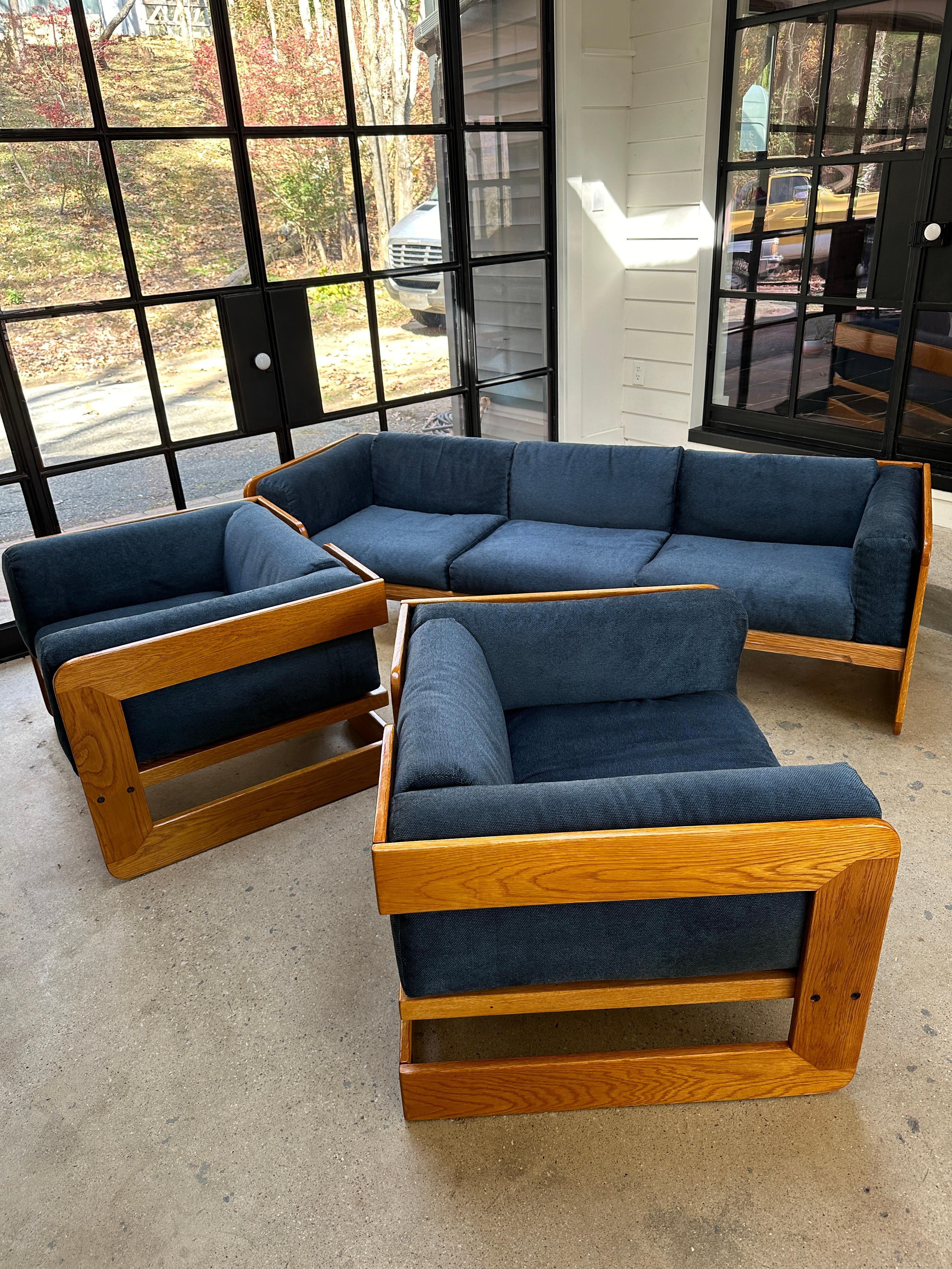 1970s Italian three seater sofa by Giuseppe Raimondi for Stendig 6