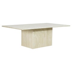 Travertine Coffee And Cocktail Tables 350 For Sale At 1stdibs