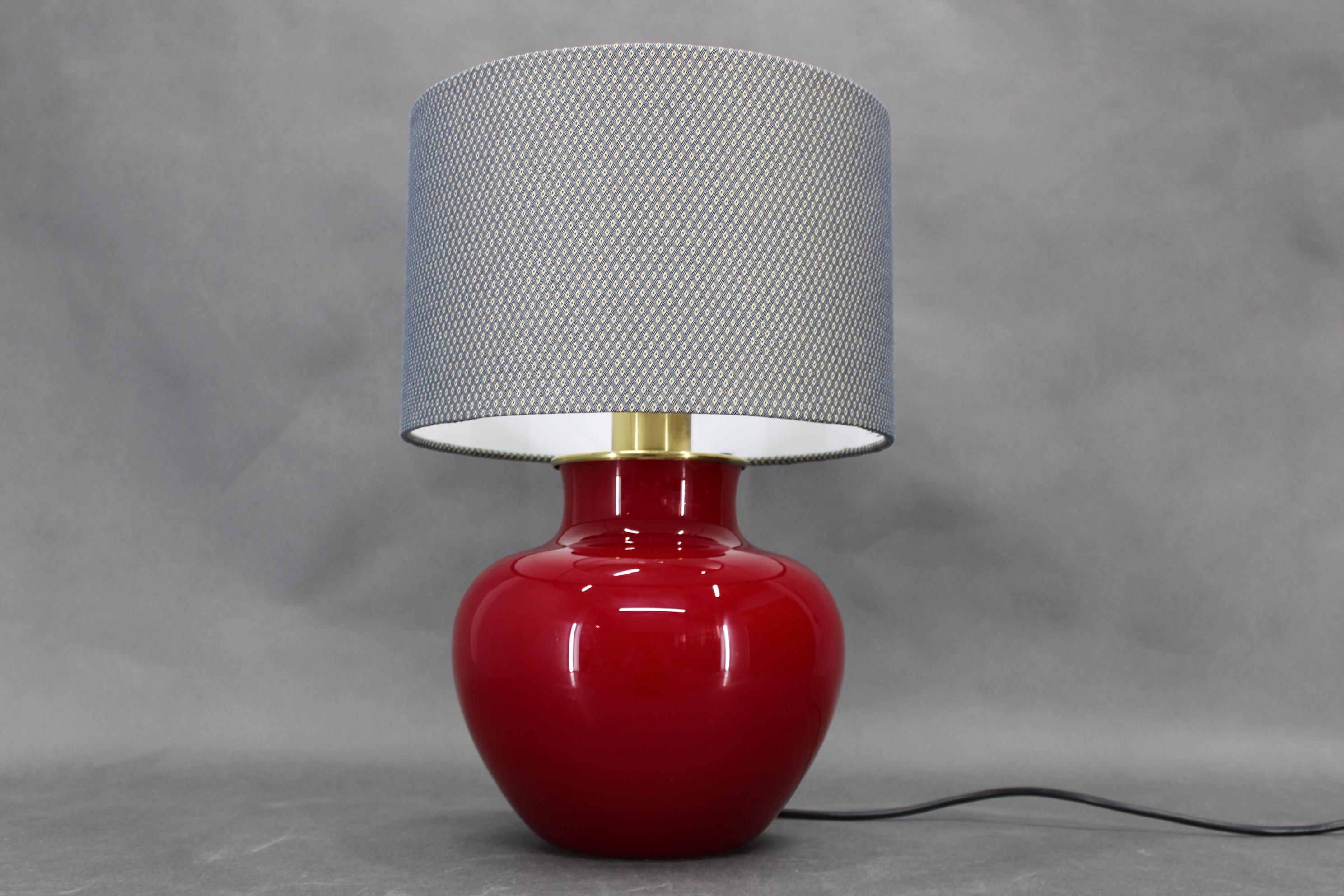 - good original condition with minor signs of use 
- New fabric lamp shade
- newly rewired - 1x E26-E27 bulb
- US wiring compatible