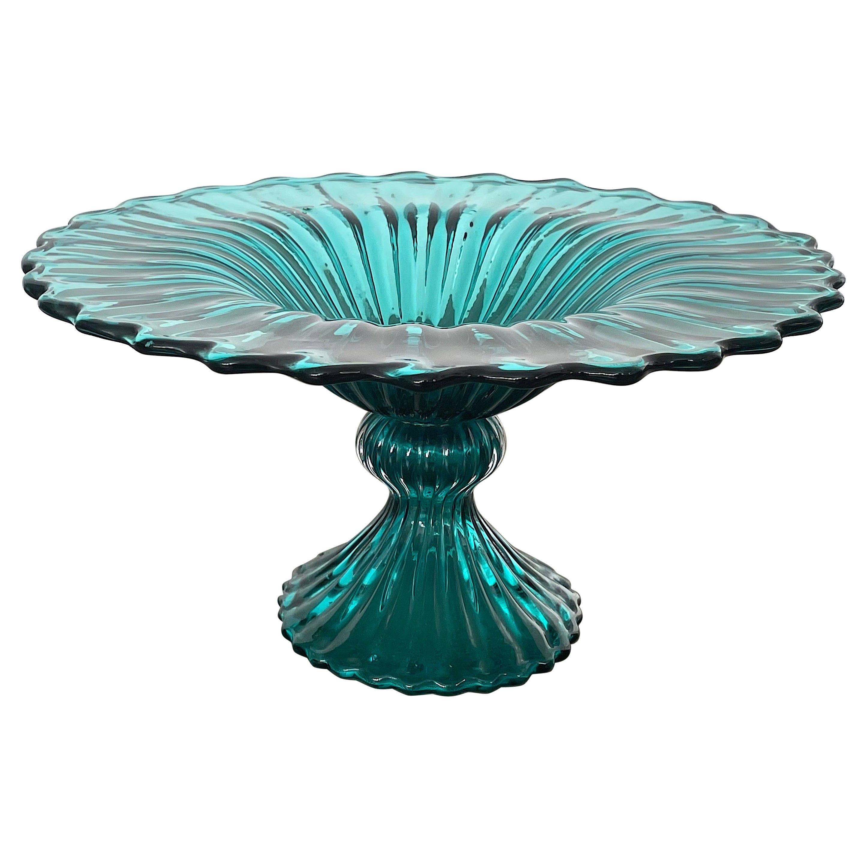 1970's Italian Venetian Glass Centerpiece