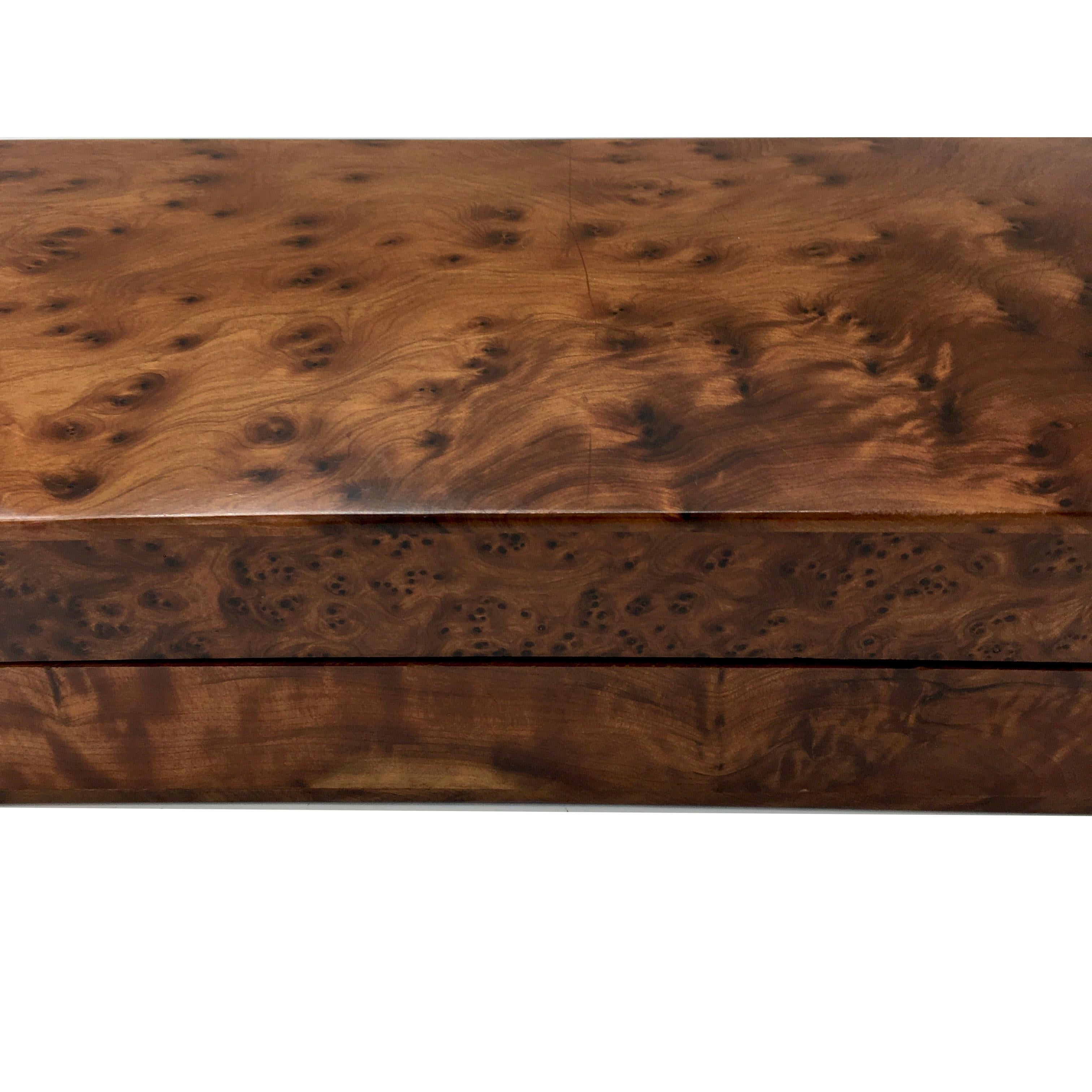 1970s Italian Walnut Briar Box 3