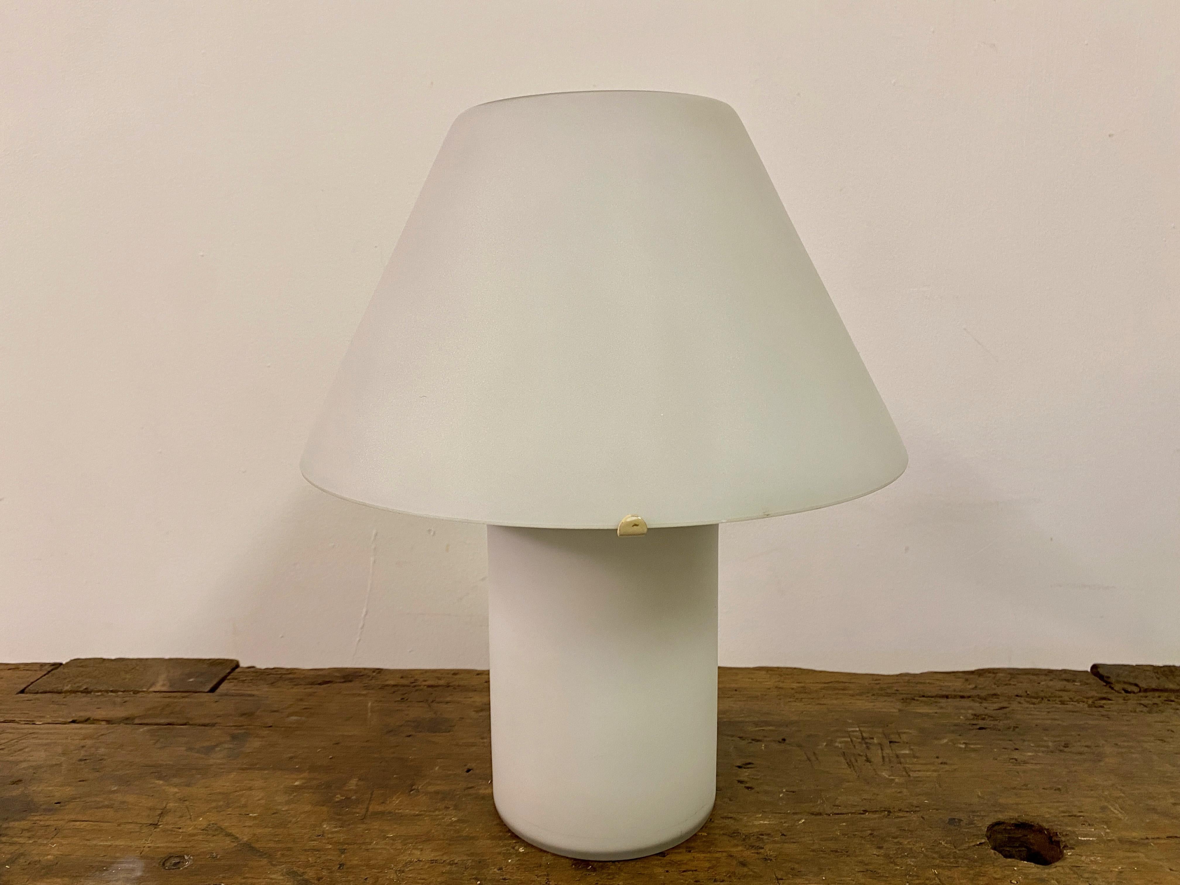 Table Lamp

White glass base

Matching white glass shade

Italy 1970s