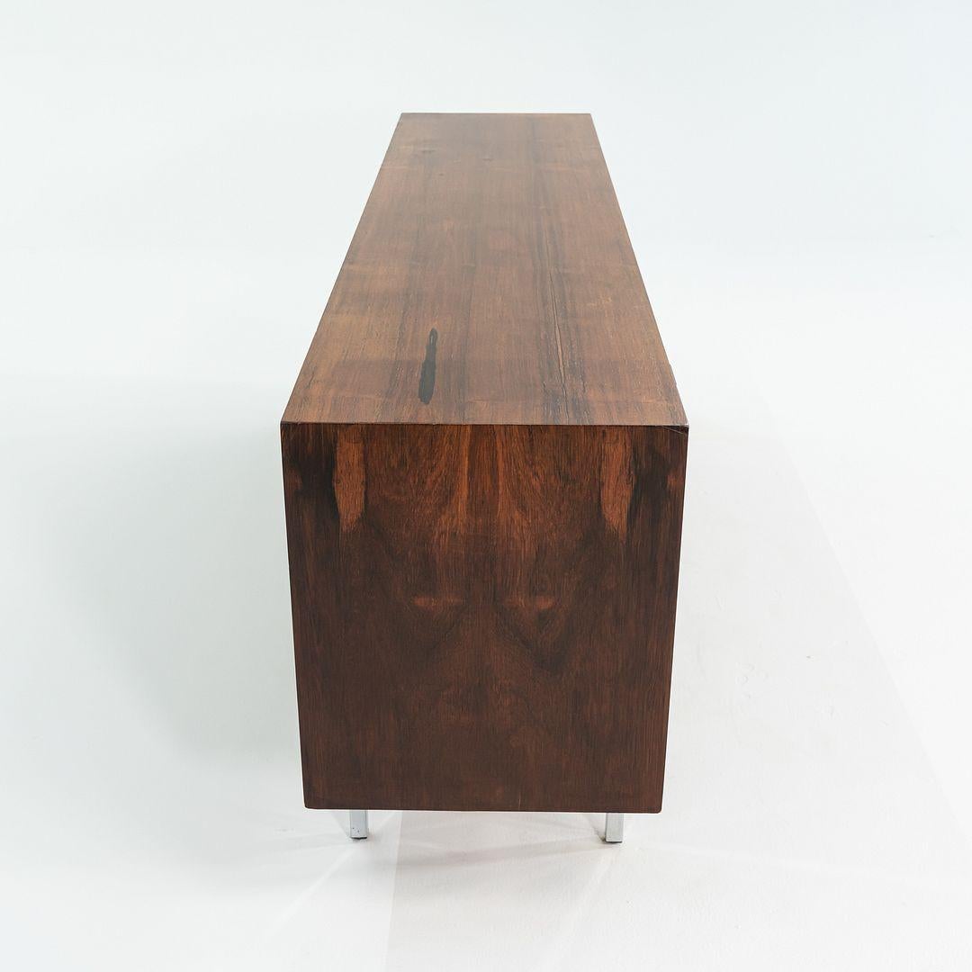 Jack Cartwright per Founders, credenza in legno di palissandro e cromo, anni '70 in vendita 3