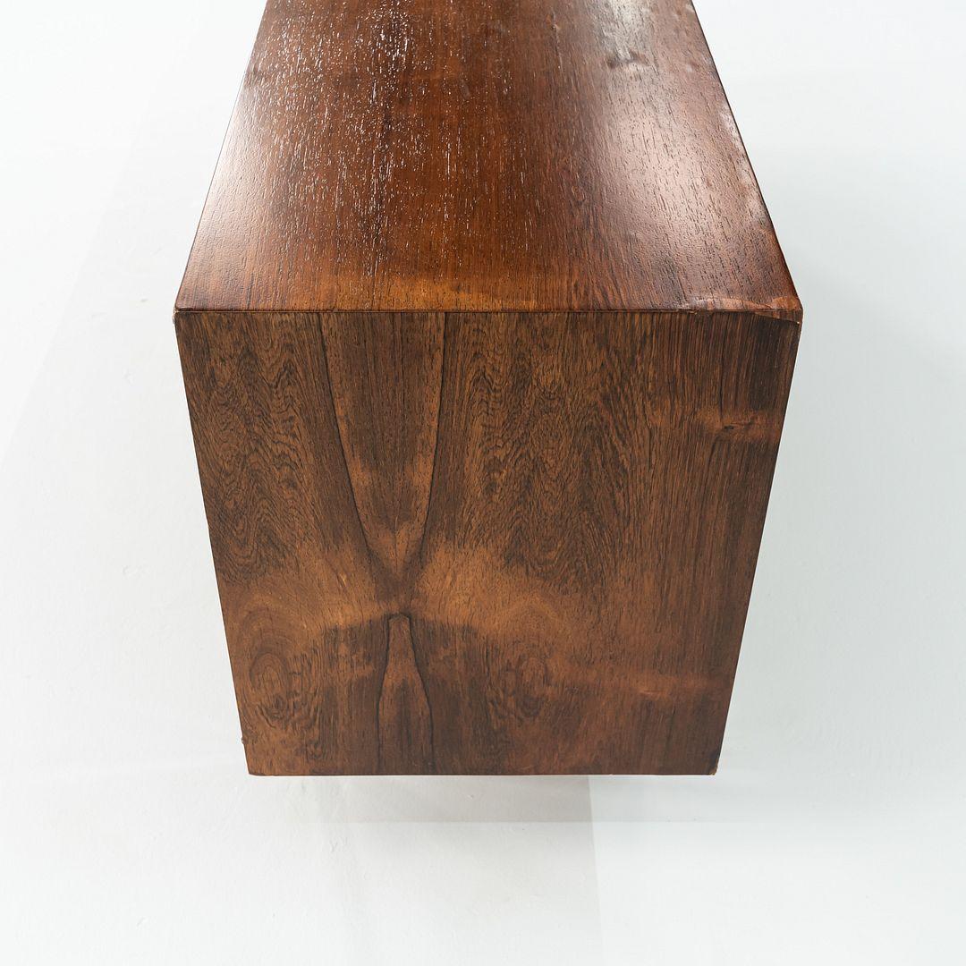 Jack Cartwright per Founders, credenza in legno di palissandro e cromo, anni '70 in vendita 4