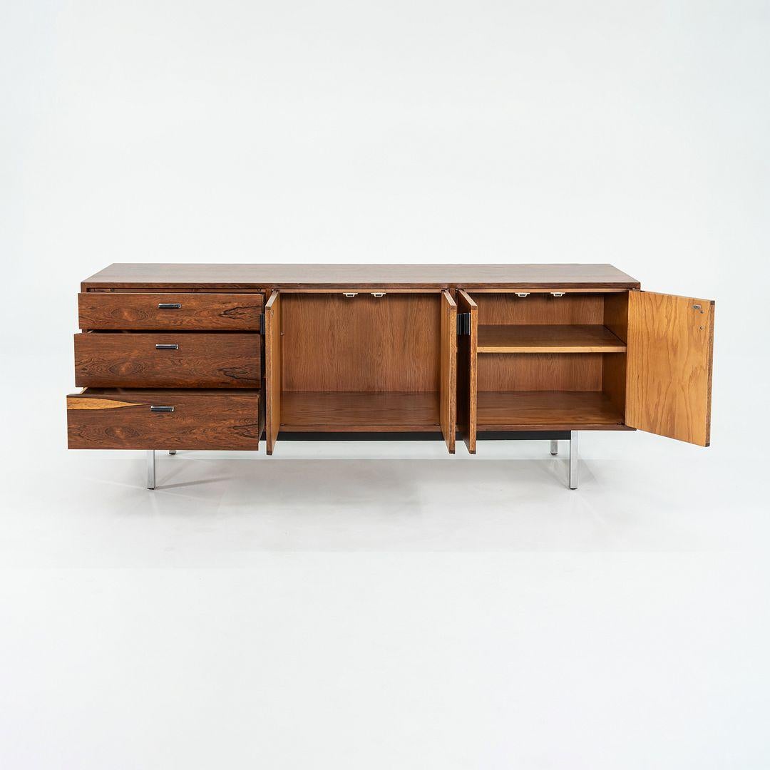 Americano Jack Cartwright per Founders, credenza in legno di palissandro e cromo, anni '70 in vendita