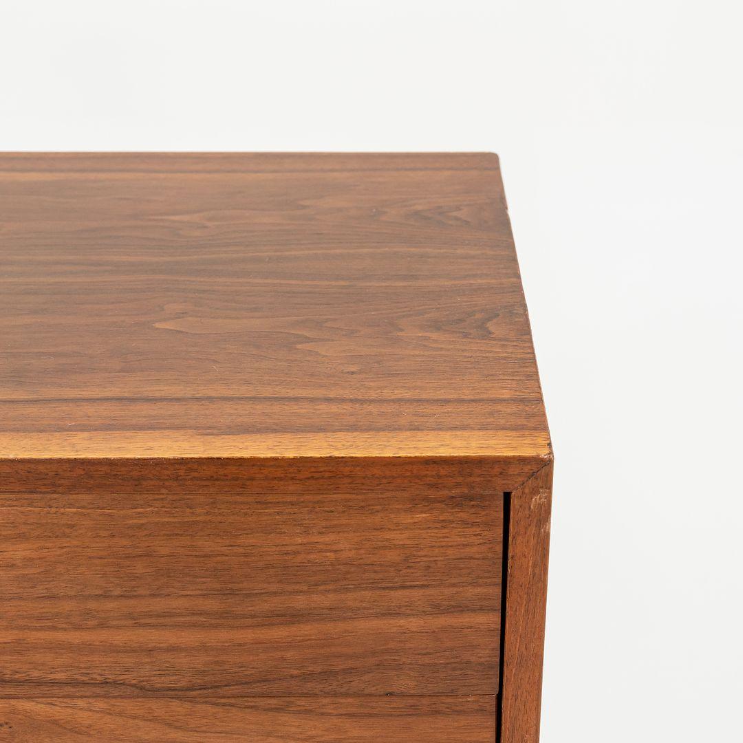 1970s Jack Cartwright for Founders Six Drawer Walnut Credenza / Dresser For Sale 1