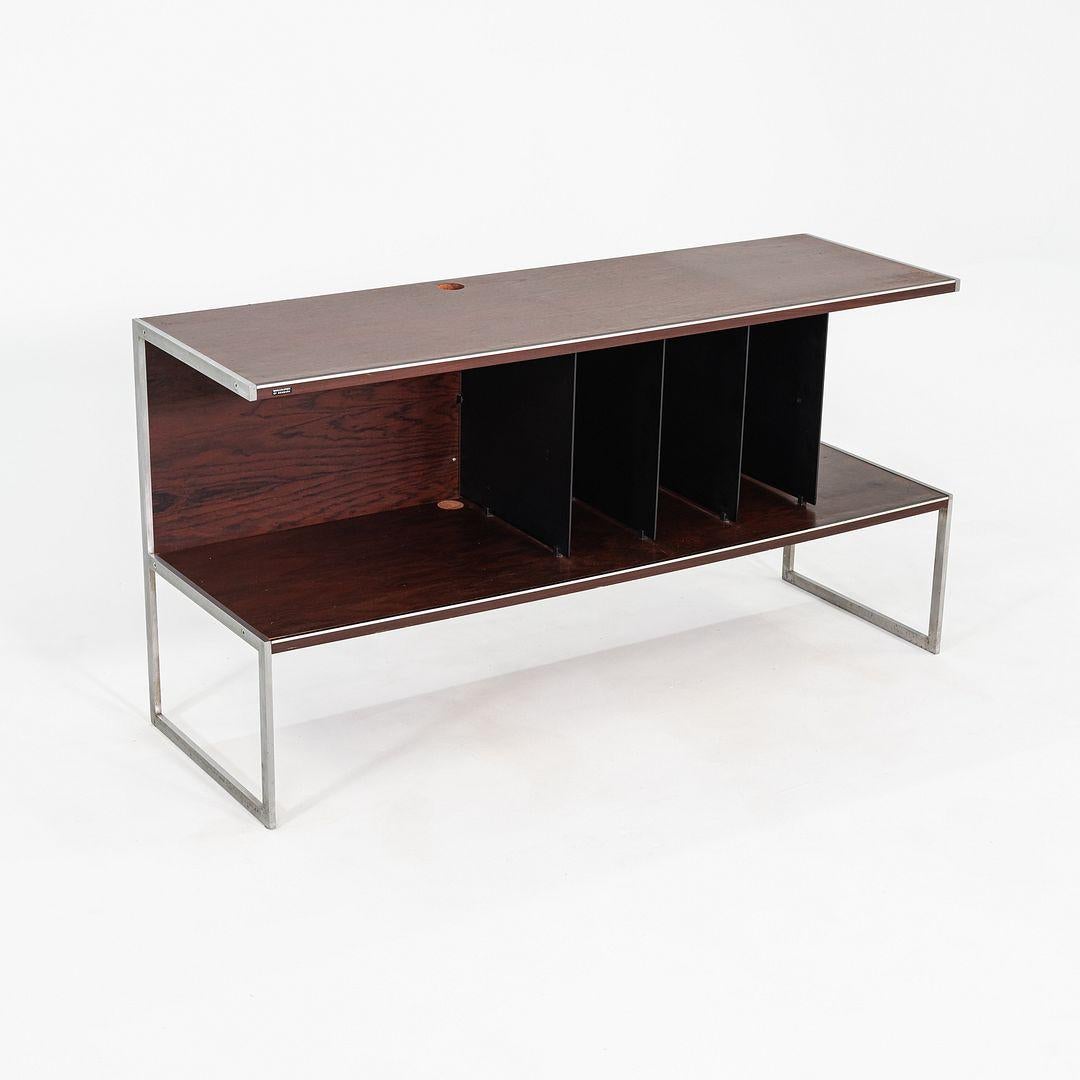 Modern 1970s Jacob Jensen for Bang & Olufsen Brazilian Rosewood Danish Media Console For Sale