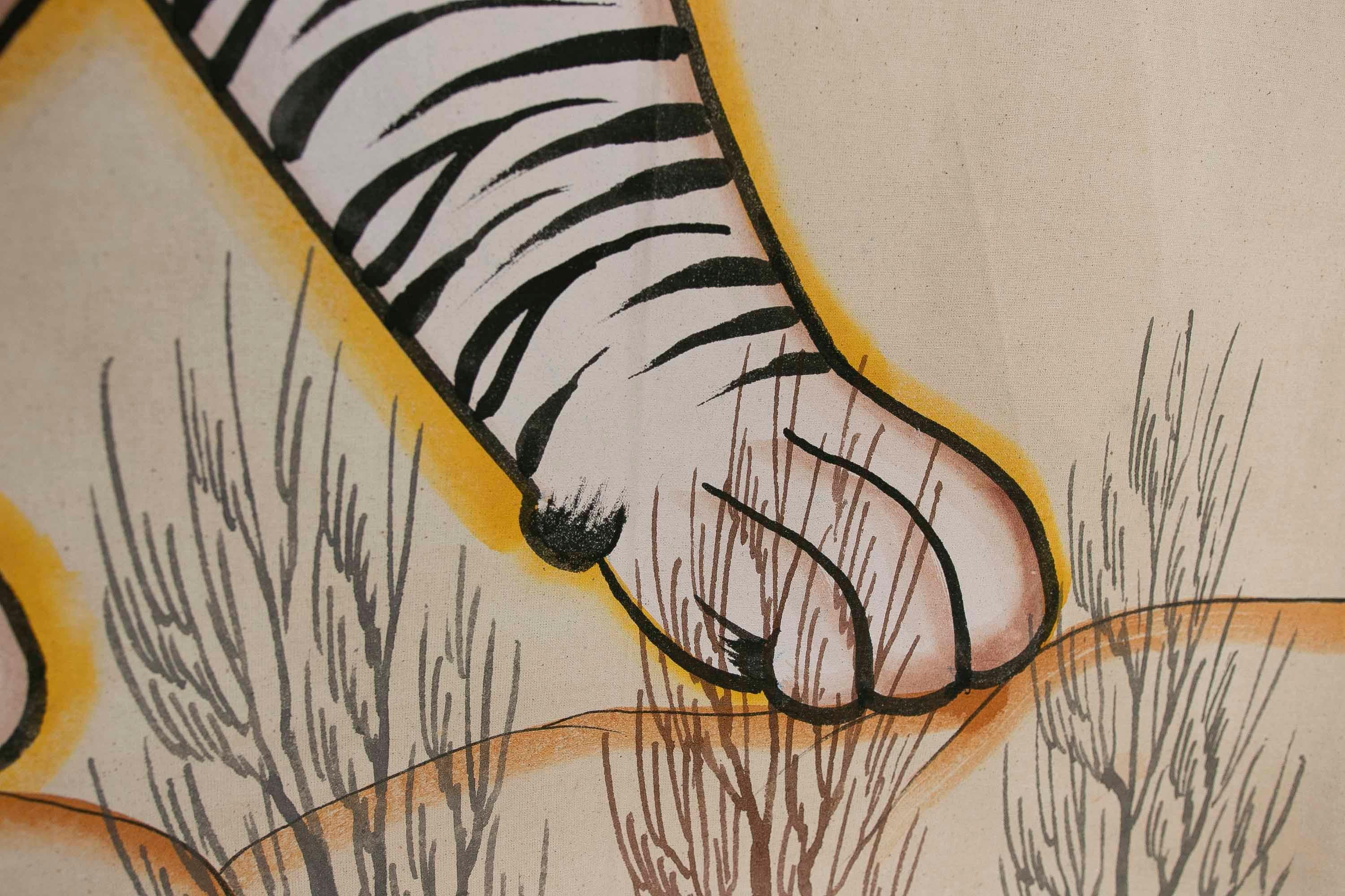 1970er Jahre Jaime Parlade Designer Hand Malerei 