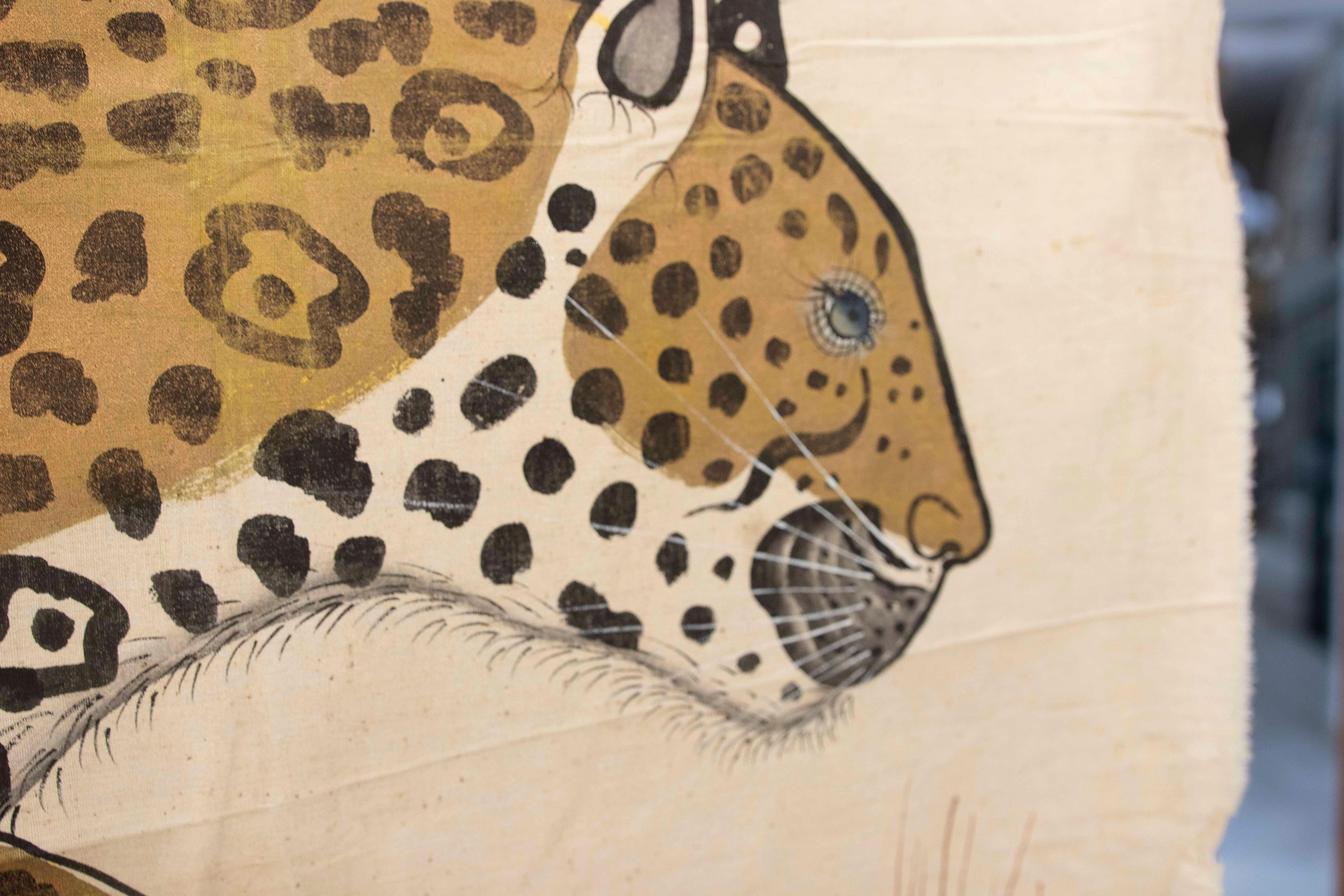 1970s Jaime Parlade Designer Hand Painting 