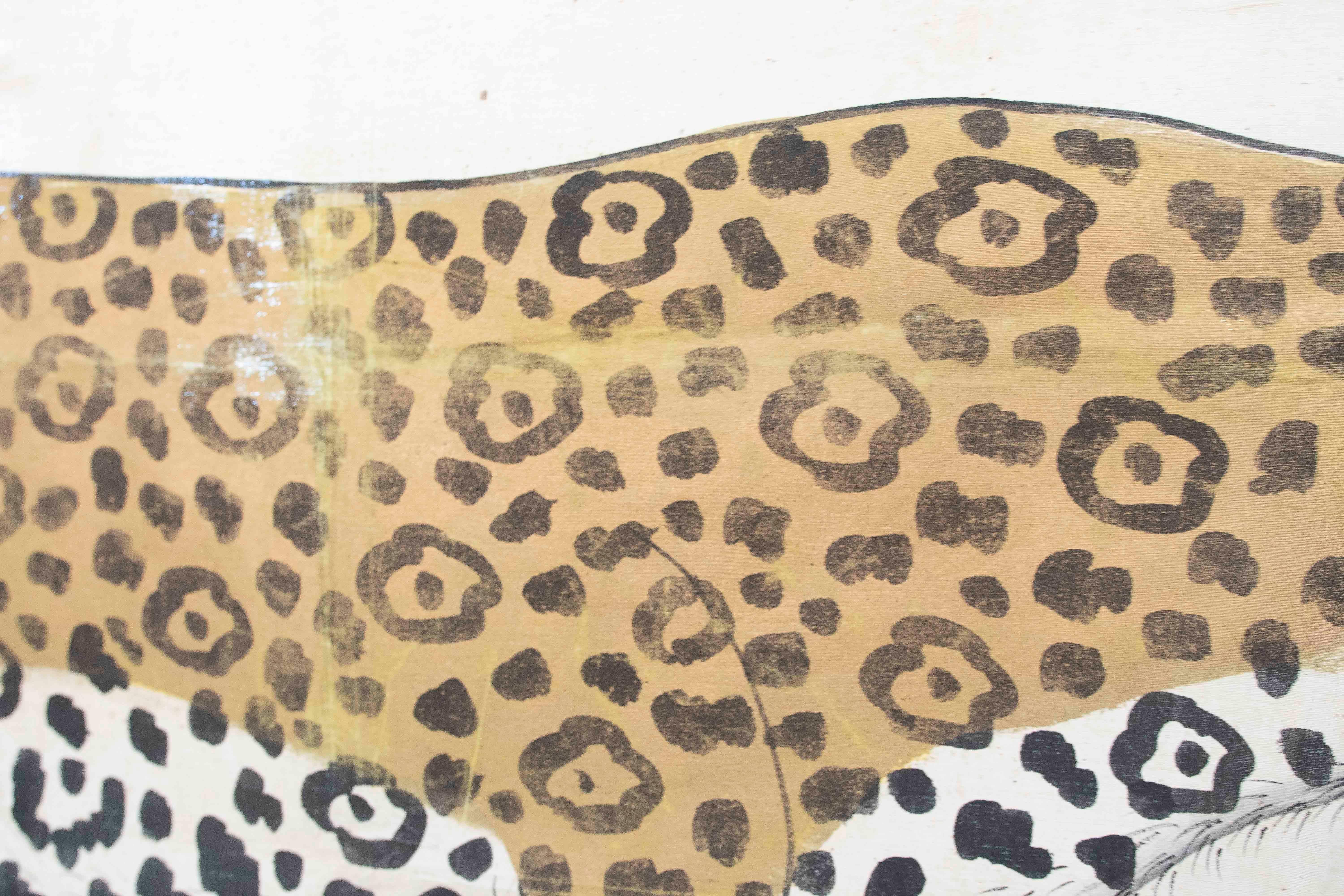 Late 20th Century 1970s Jaime Parlade Designer Hand Painting 