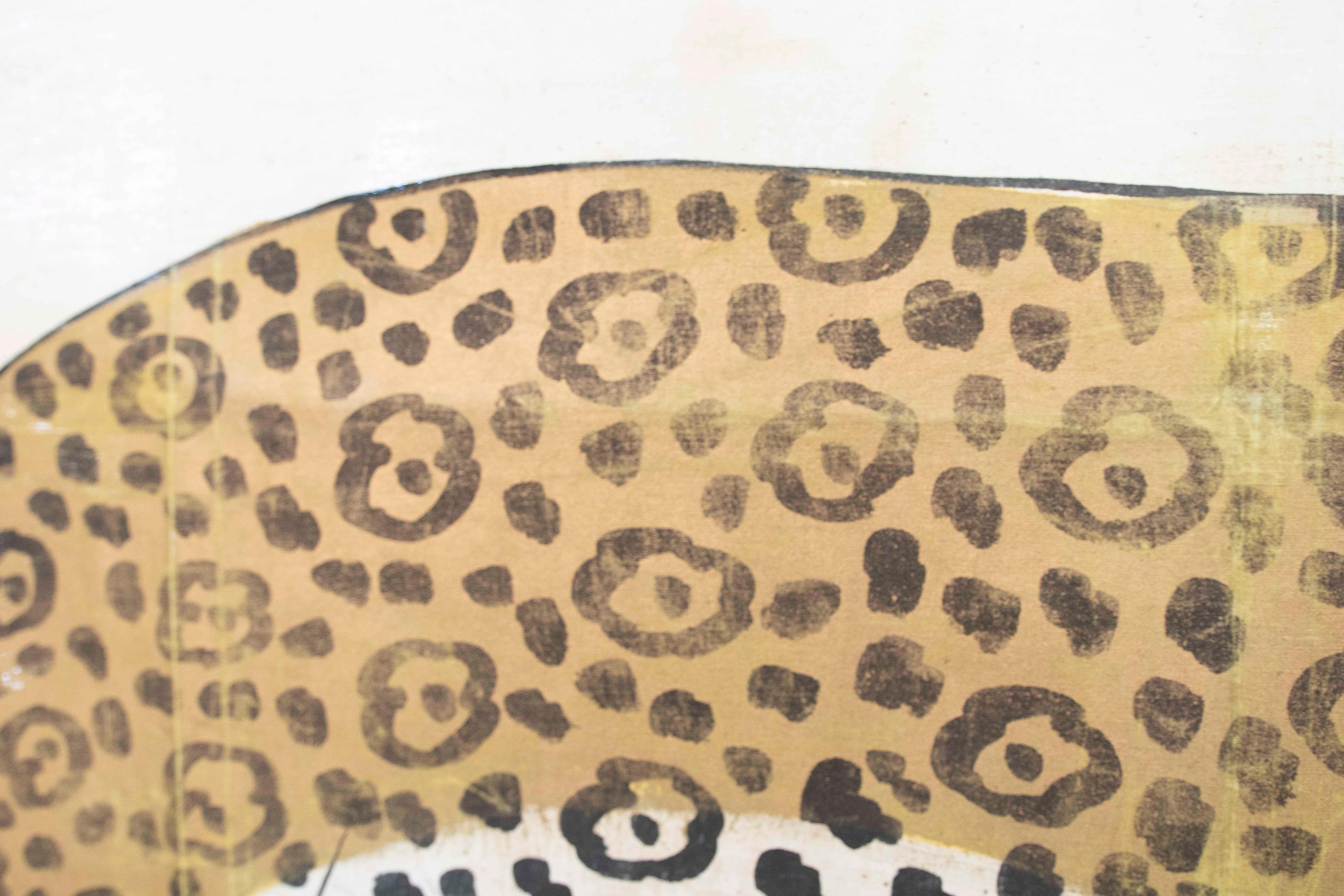 1970s Jaime Parlade Designer Hand Painting 