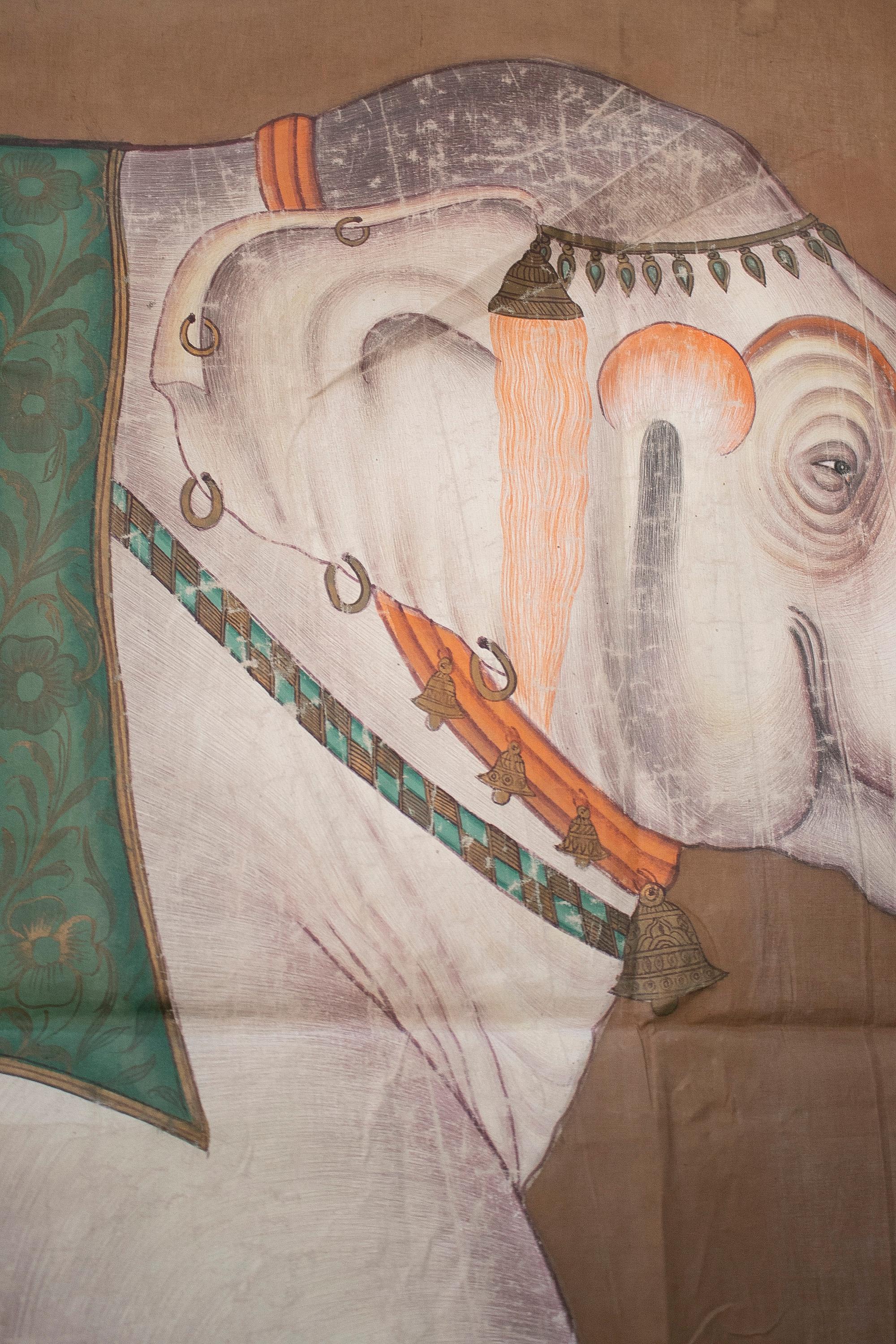 hand painting elephant