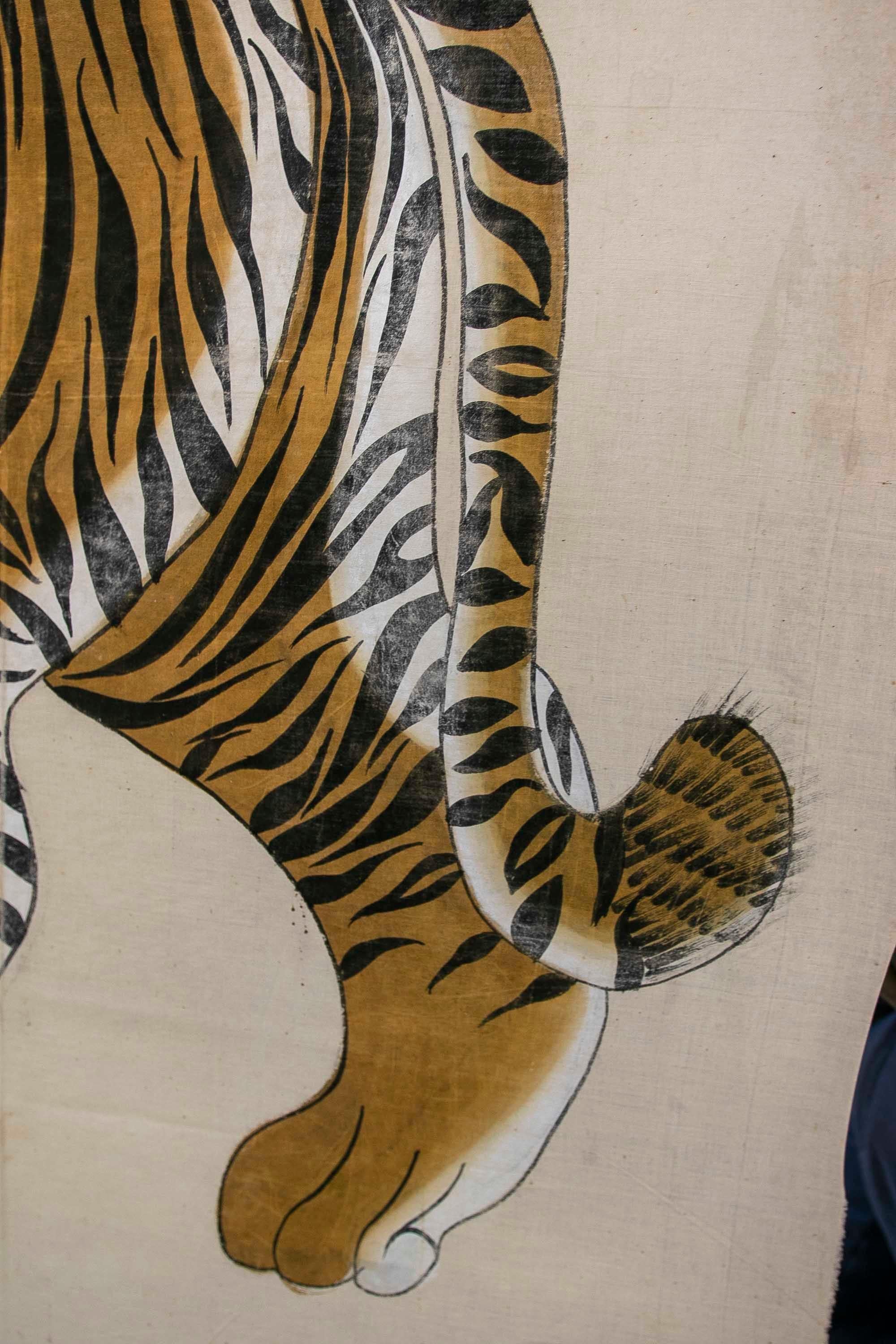 1970s Jaime Parlade Designer Hand Painting 