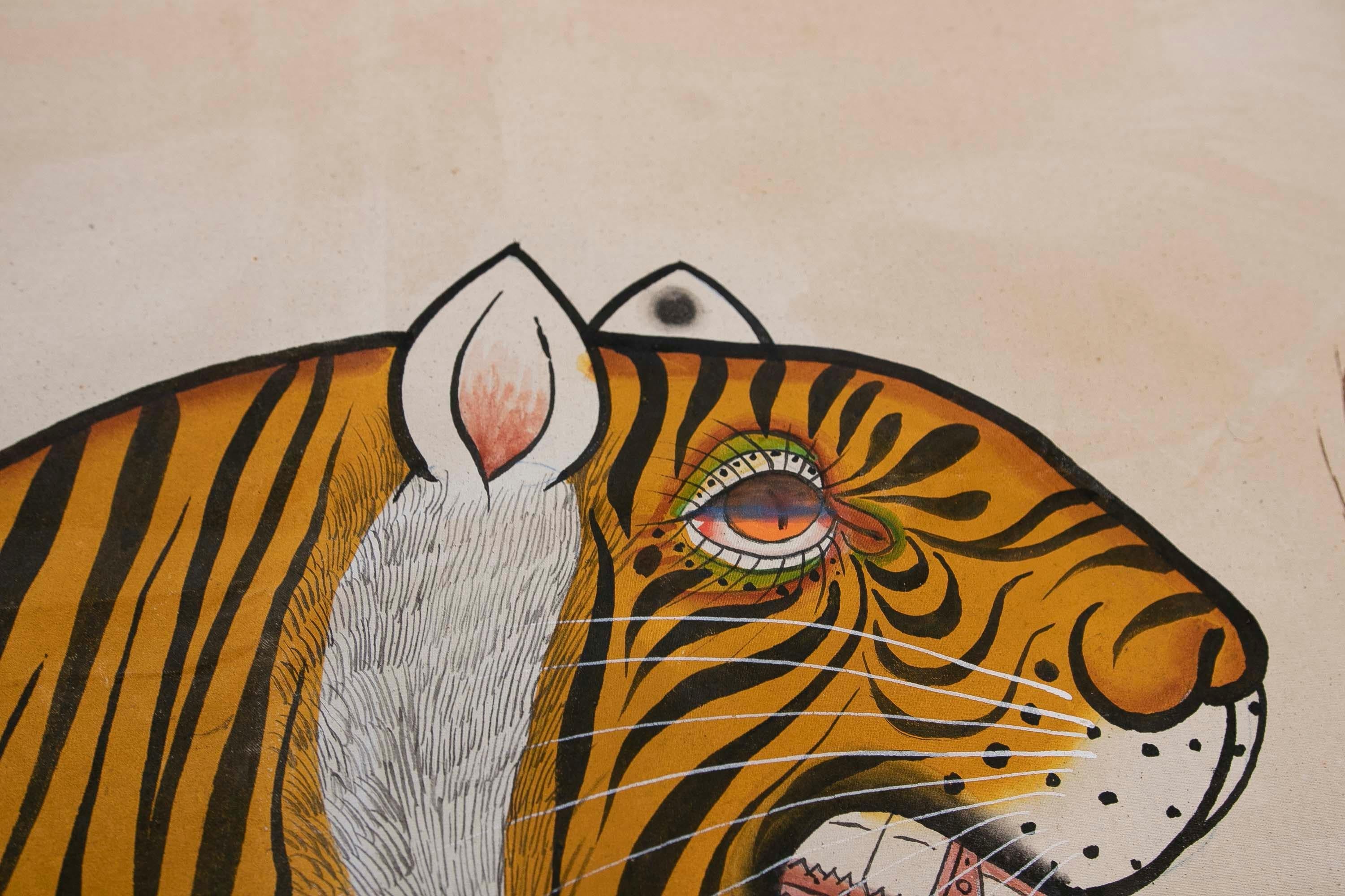 1970s Jaime Parlade Pintura a mano de diseño 