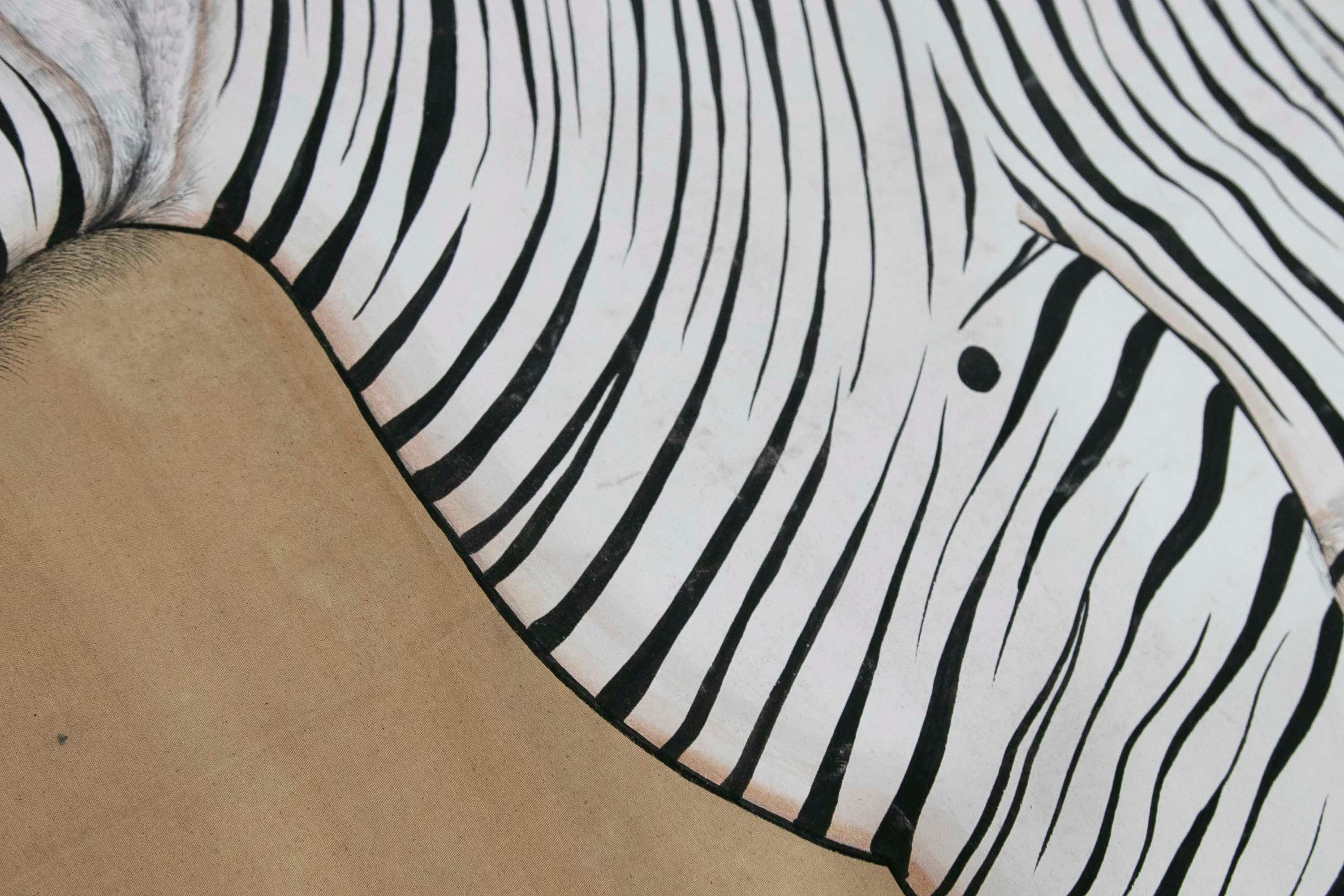 Jaime Parlade, Designer-Handgemälde „Tiger“, Öl auf Leinwand, 1970er Jahre (20. Jahrhundert) im Angebot