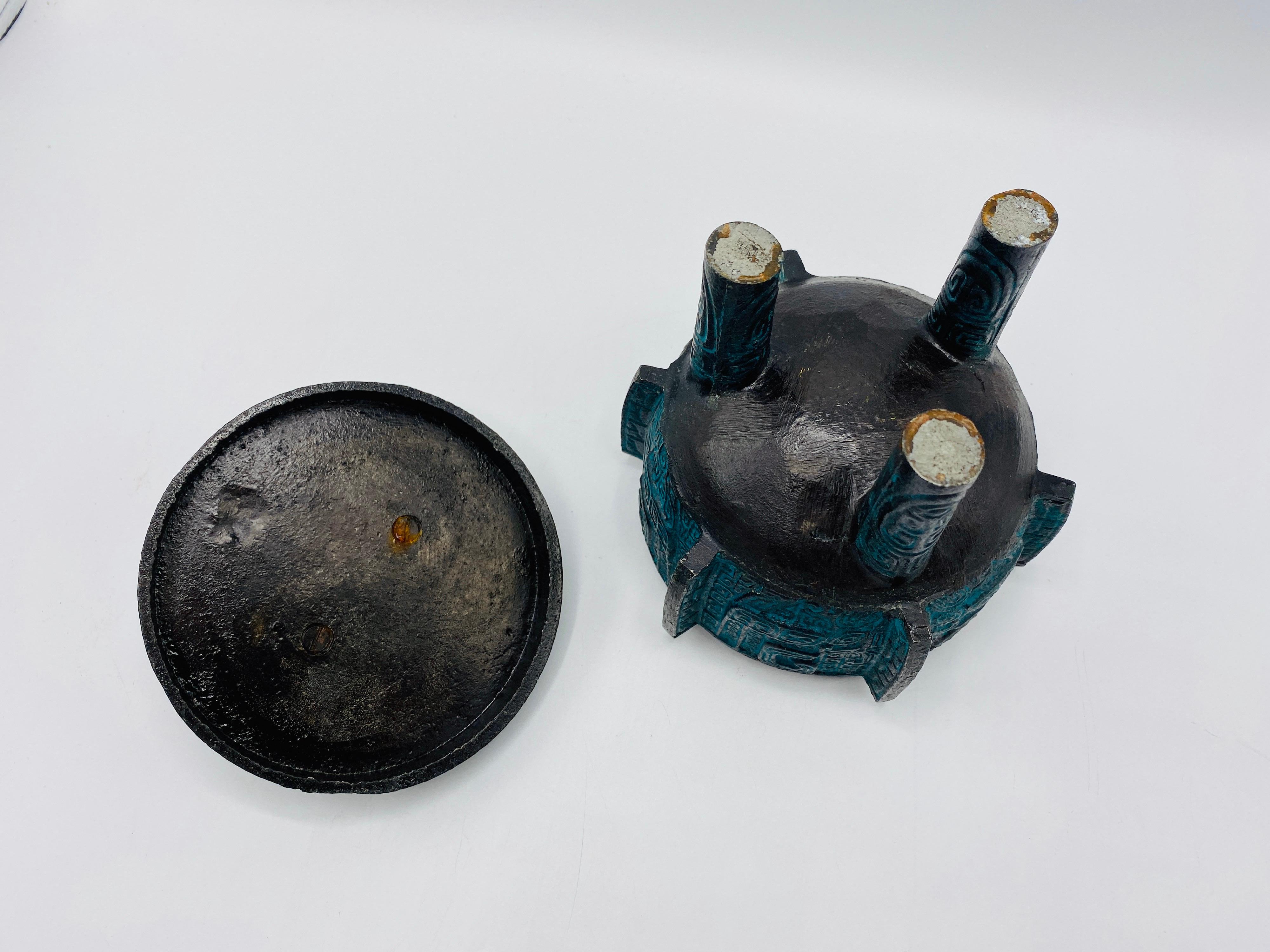 1970s James Mont Style Mini Ice Bucket or Ashtray For Sale 3