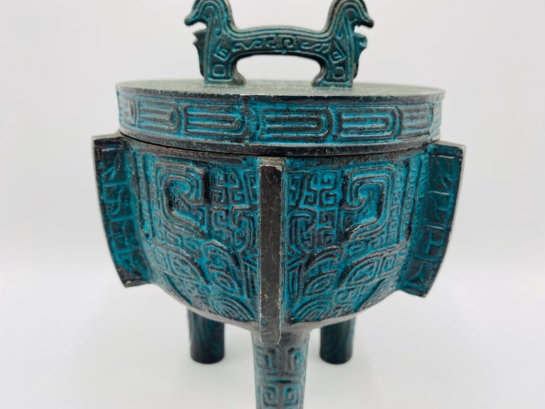 1970s James Mont Style Mini Ice Bucket or Ashtray For Sale at 1stDibs