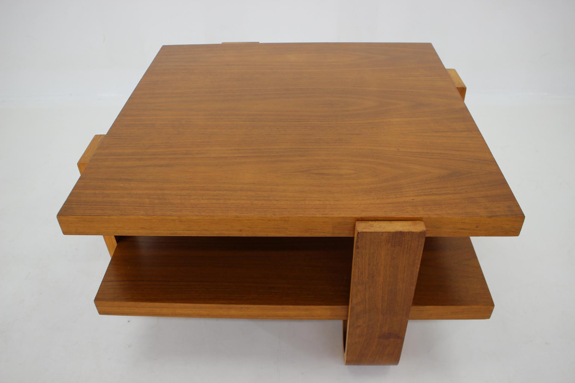 Mid-Century Modern 1970s Jan Bočan Coffee Table, Czechoslovakia