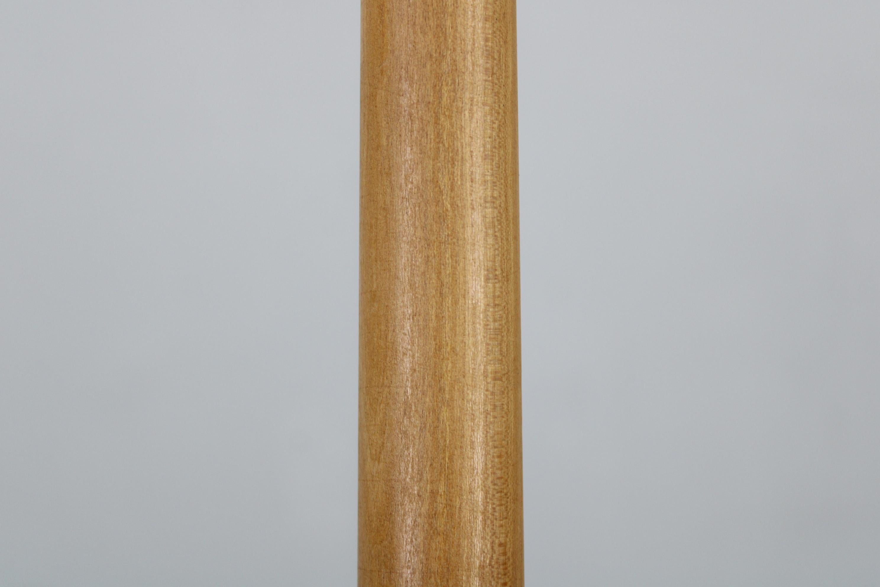 Lámpara de pie de madera Jan Kalous de los años 70 para ULUV, Checoslovaquia en venta 4