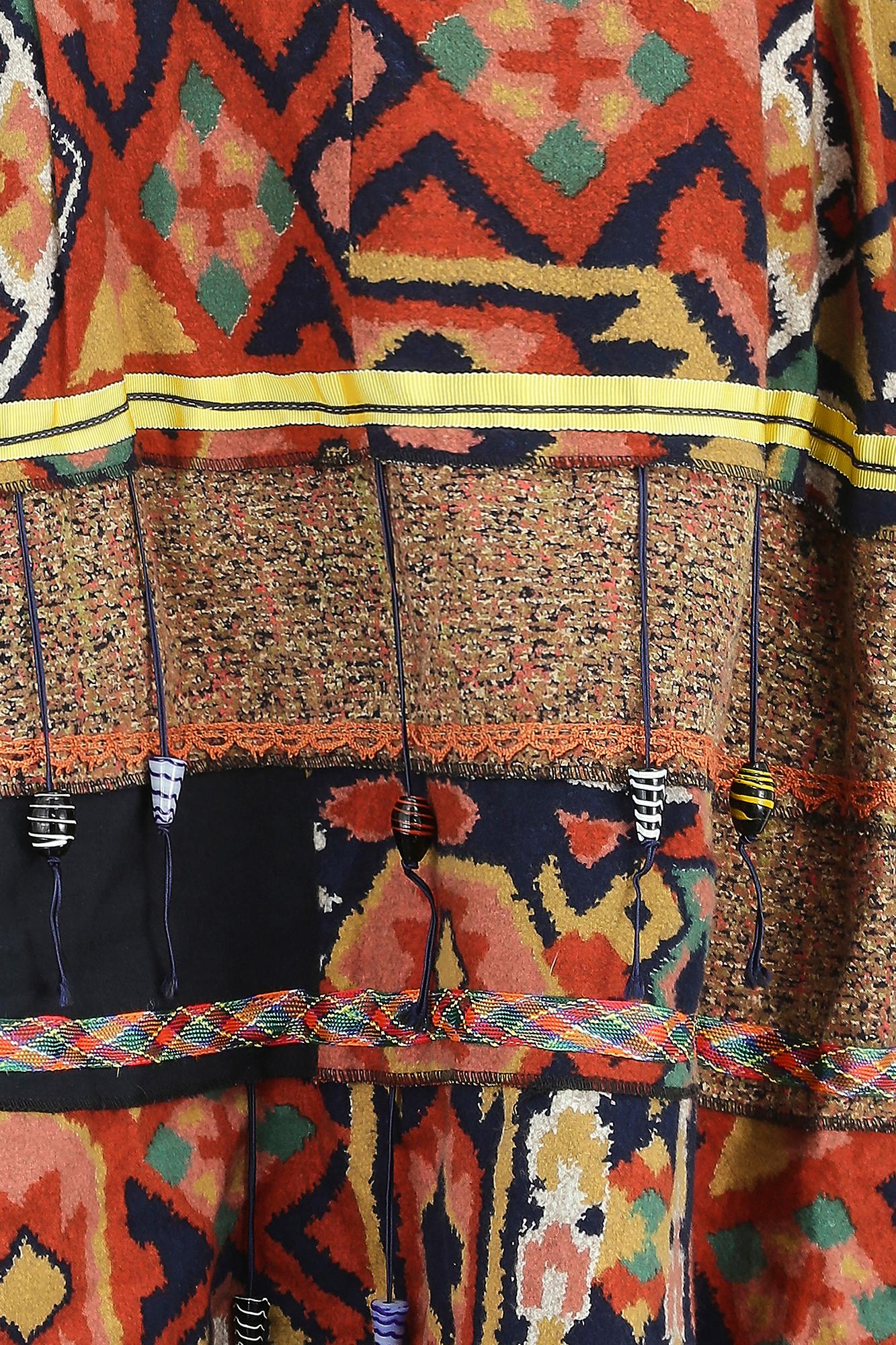 1970s Janet Moira Cotton Maxi Skirt Suit 2