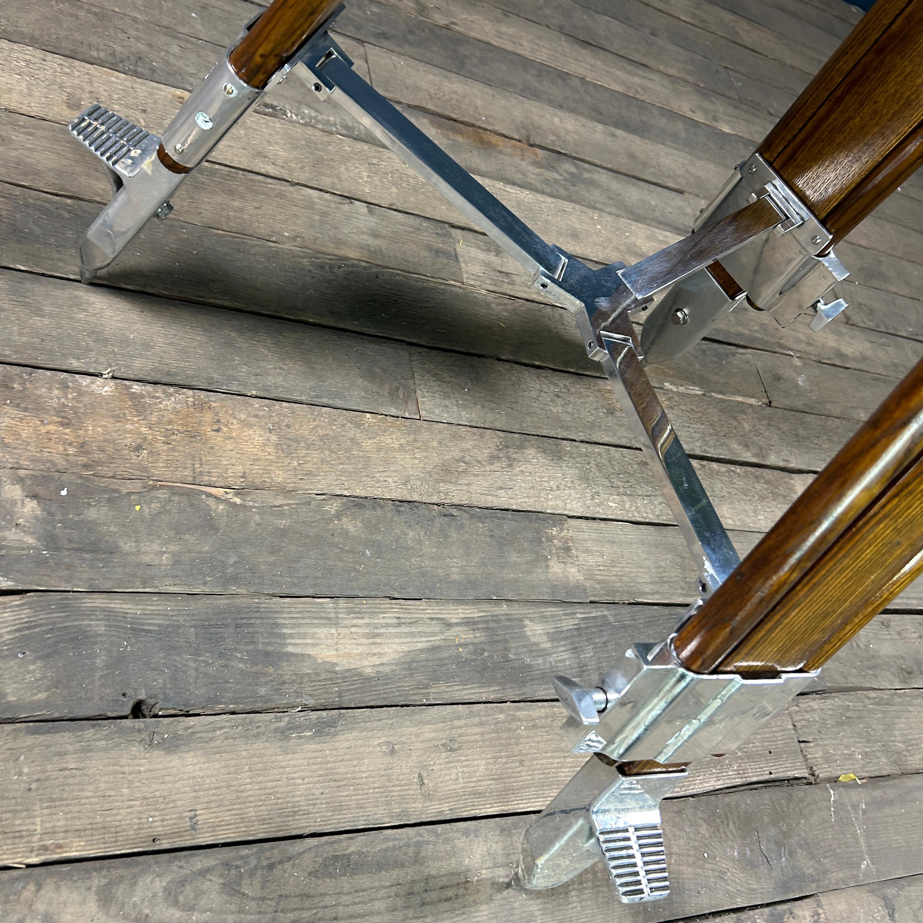 Jumelles militaires japonaises Nikon 20 x 120 Big Eye et trépied, années 1970 en vente 9