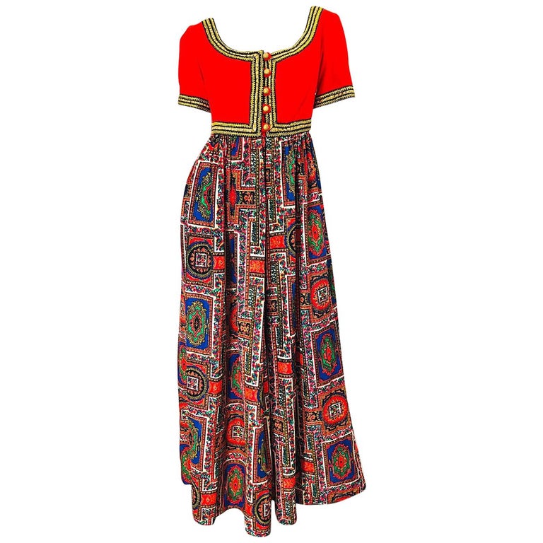 slim fit dress slacks Retro Stage Halter Floral Lace Maxi Dress Cottagecore Dress main image 1