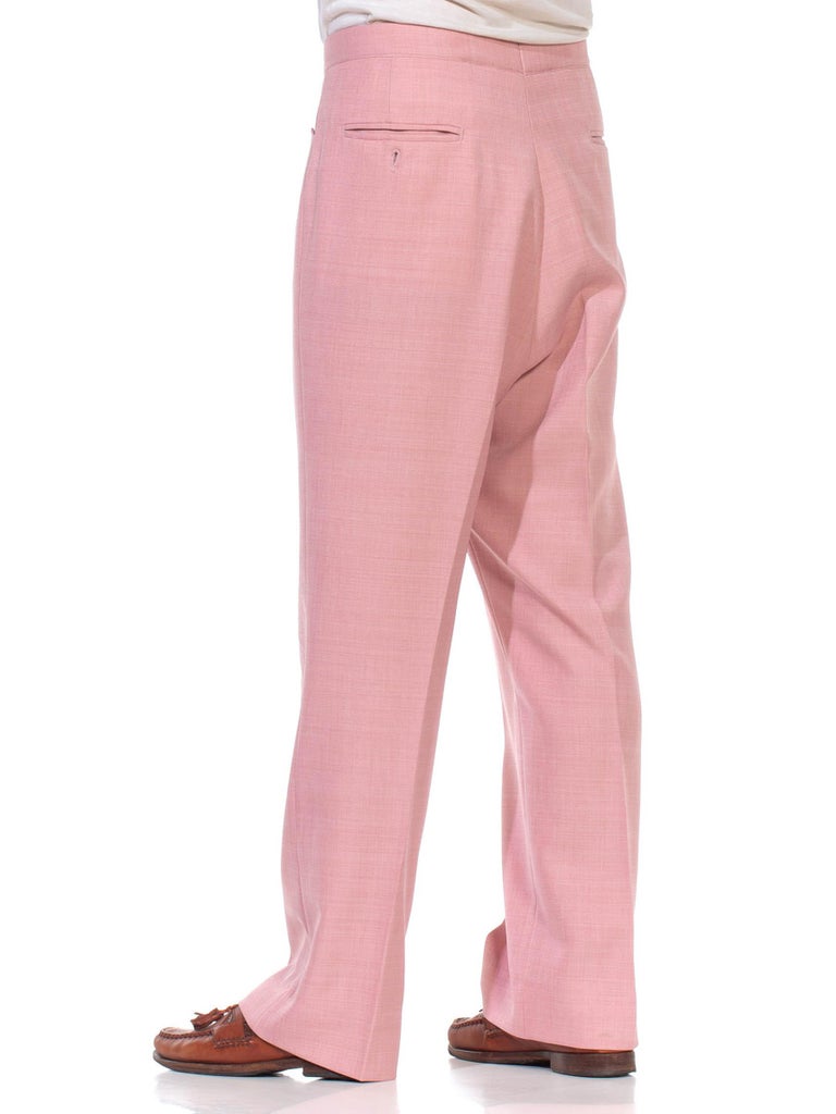 1970S JAYMAR SANS A BELT Light Pink Polyester Men's Pants For Sale at 1stDibs | sans a belt pants, sans belt, pink polyester pants 1970S JAYMAR SANS A BELT Light Pink Polyester Men's Pants For Sale at 1stDibs | sans a belt pants, sans belt, pink polyester pants
