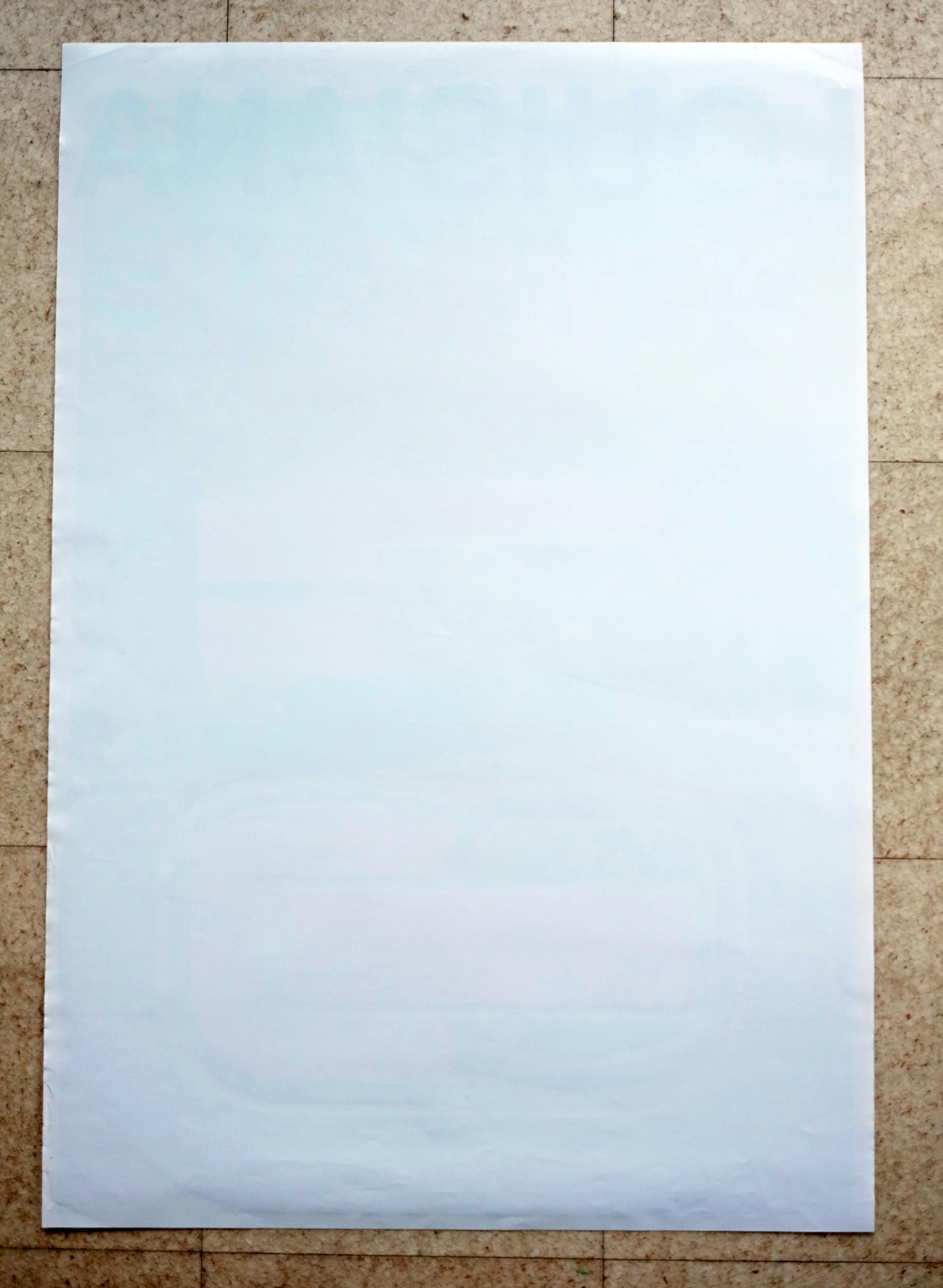 Danish 1970s Jean Dewasne Exhibition Poster Pop Art Design For Sale