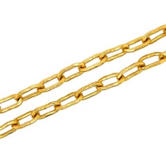 1970s Jean Mahie Gold Pisces Pendant Necklace