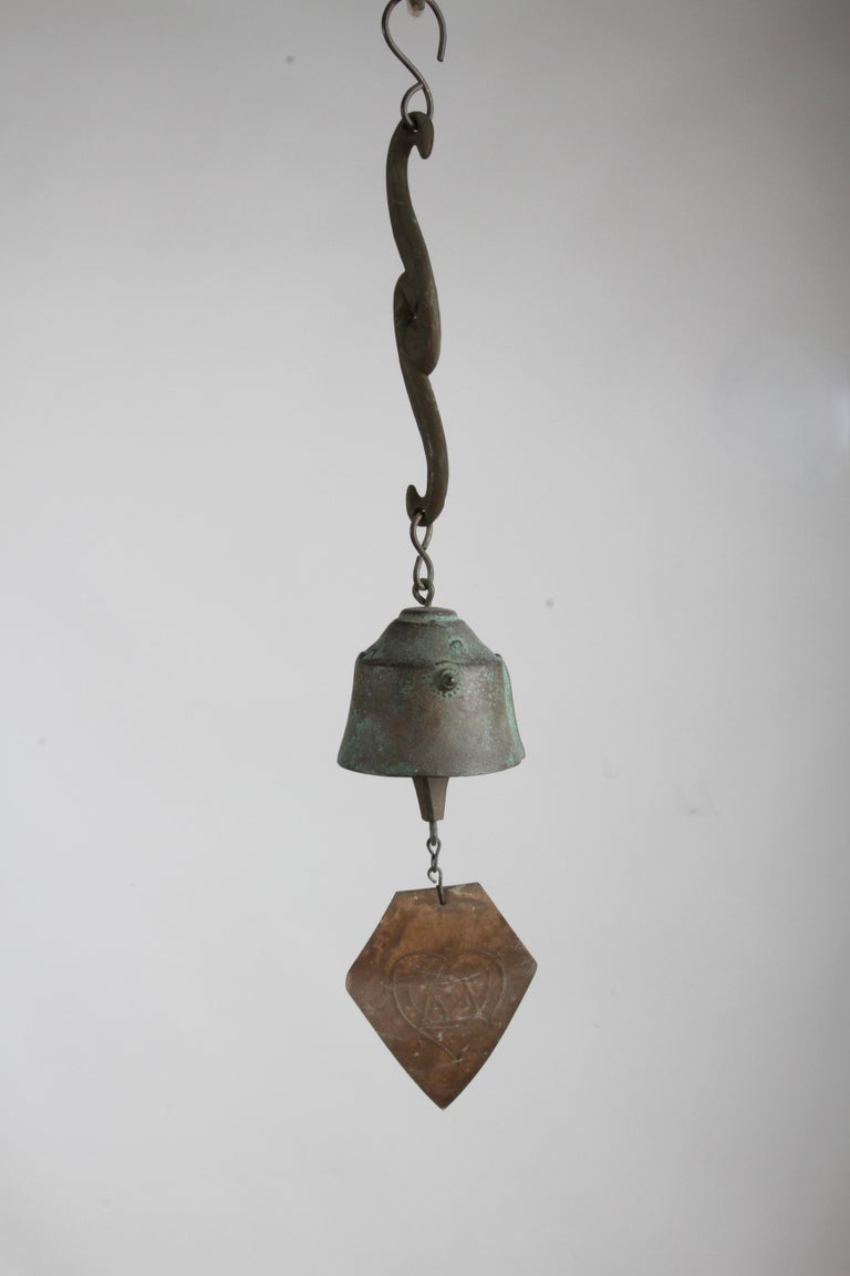 1970s Jeff Cross Harmony Hollow Cast Bronze Brutalist - Soleri