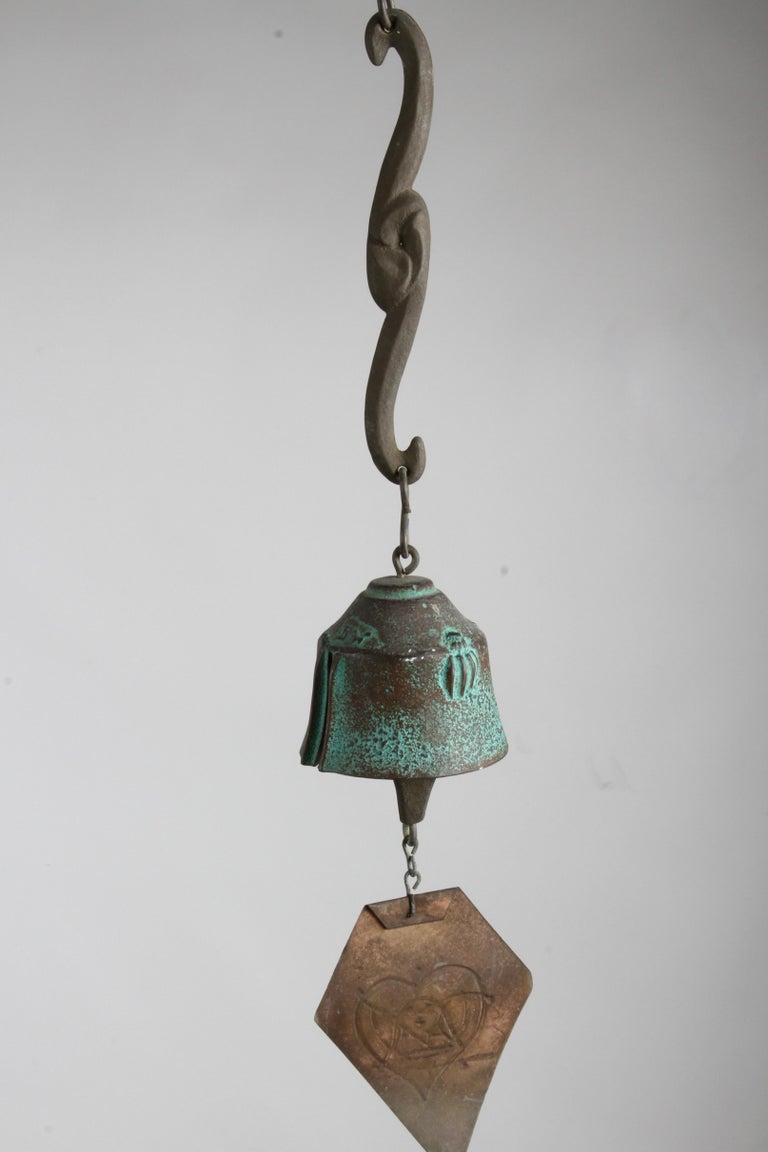 1970s Jeff Cross Harmony Hollow Cast Bronze Brutalist - Soleri