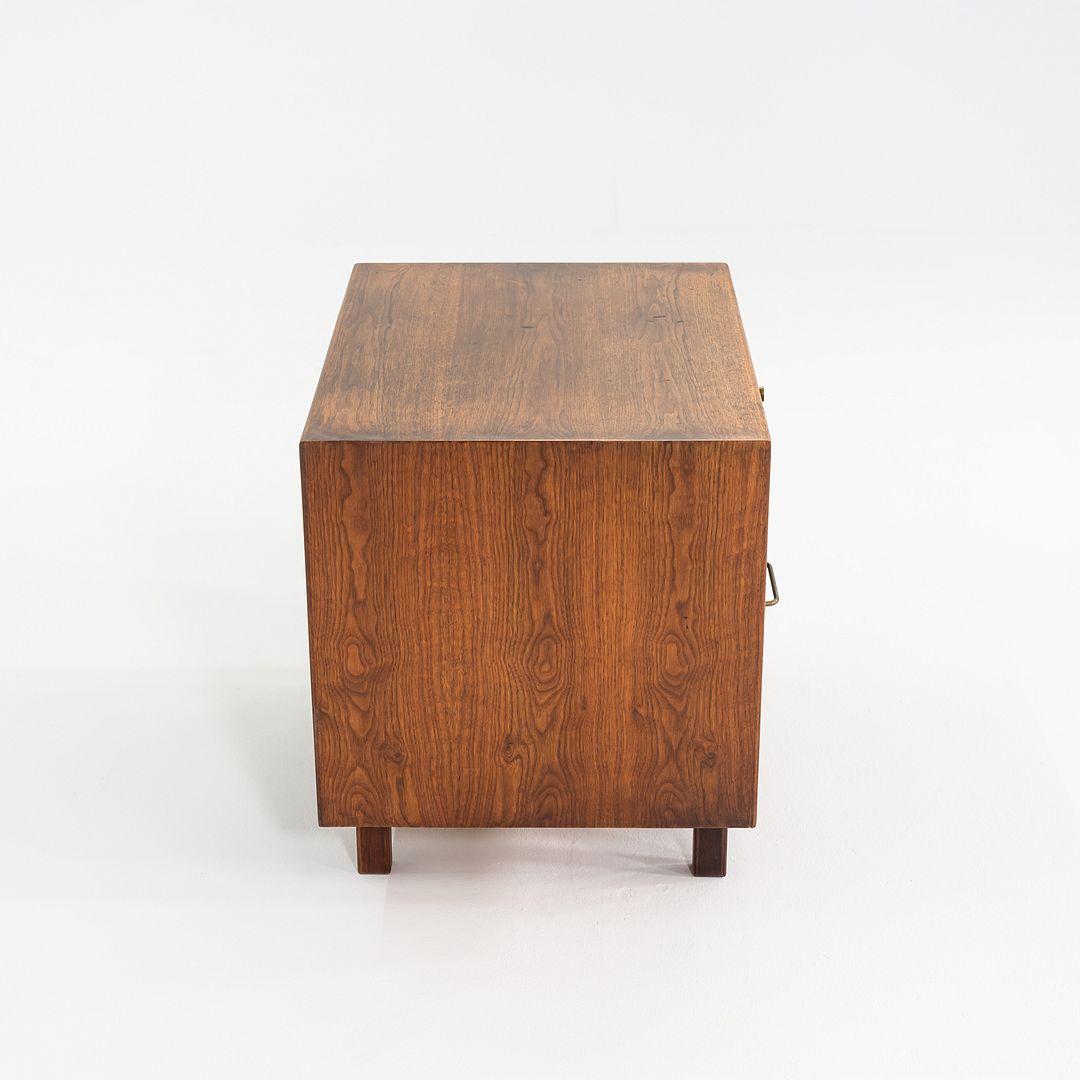 1970s Jens Risom Design 27 inch Cabinet / Nightstand in Walnut For Sale 3