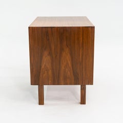 1970s Jens Risom Designs 29 inch Cabinet / Book Shelf in Walnut