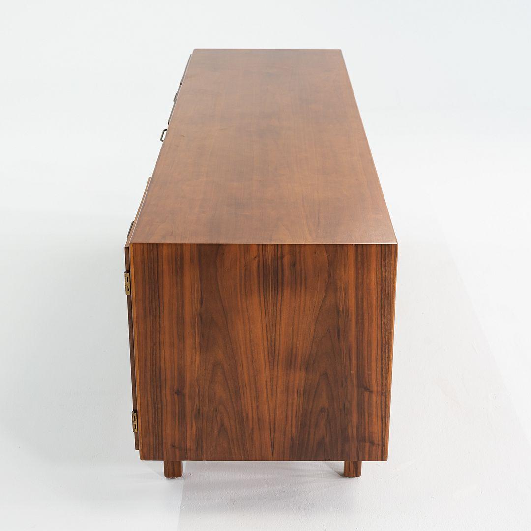 1970s Jens Risom Designs 72 inch Credenza / Cabinet in Walnut For Sale 2