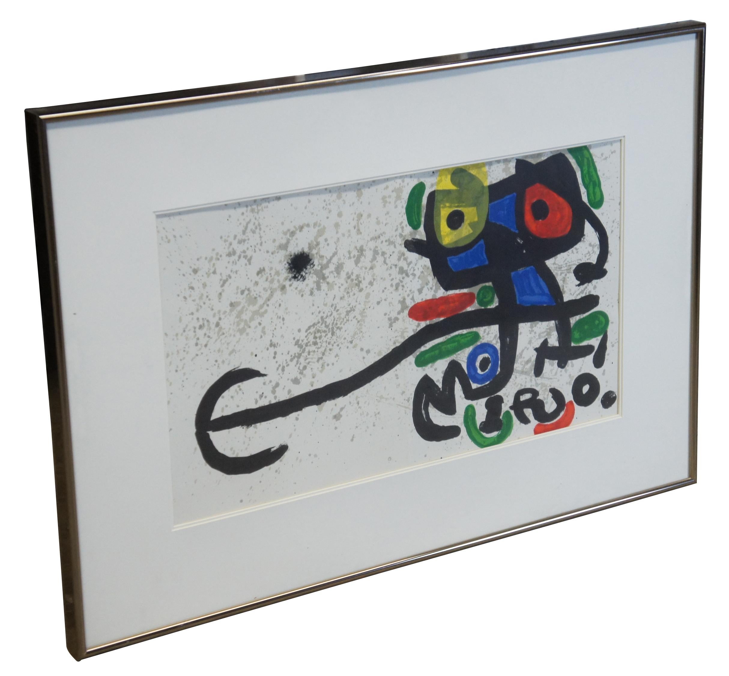 Joan Miró (español, 1891-1983) titulado 