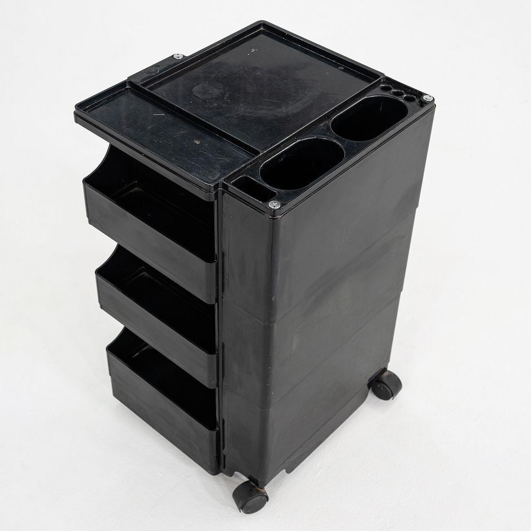 1970s Joe Colombo for Bieffeplast Boby B33 Rolling Storage Cart Office Organizer In Good Condition For Sale In Philadelphia, PA