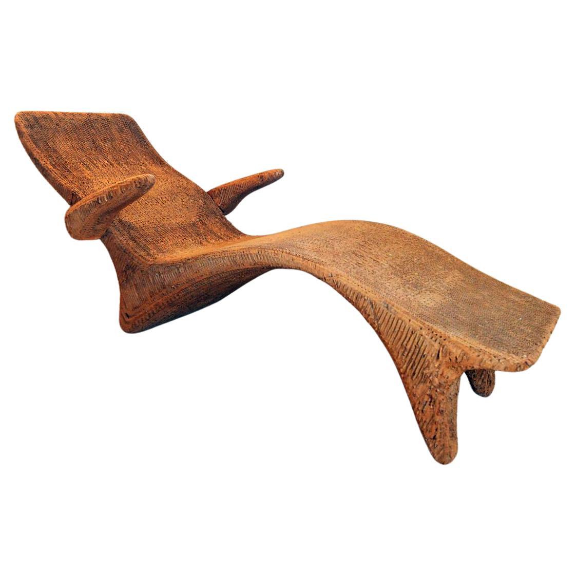 1970s Joel Stern Chaise Lounge Studio Art Silla New City LA en Bueno estado para la venta en Chula Vista, CA