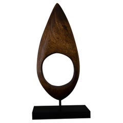 Moderne organische Tischskulptur aus Holz von John Spielman, 1970er Jahre