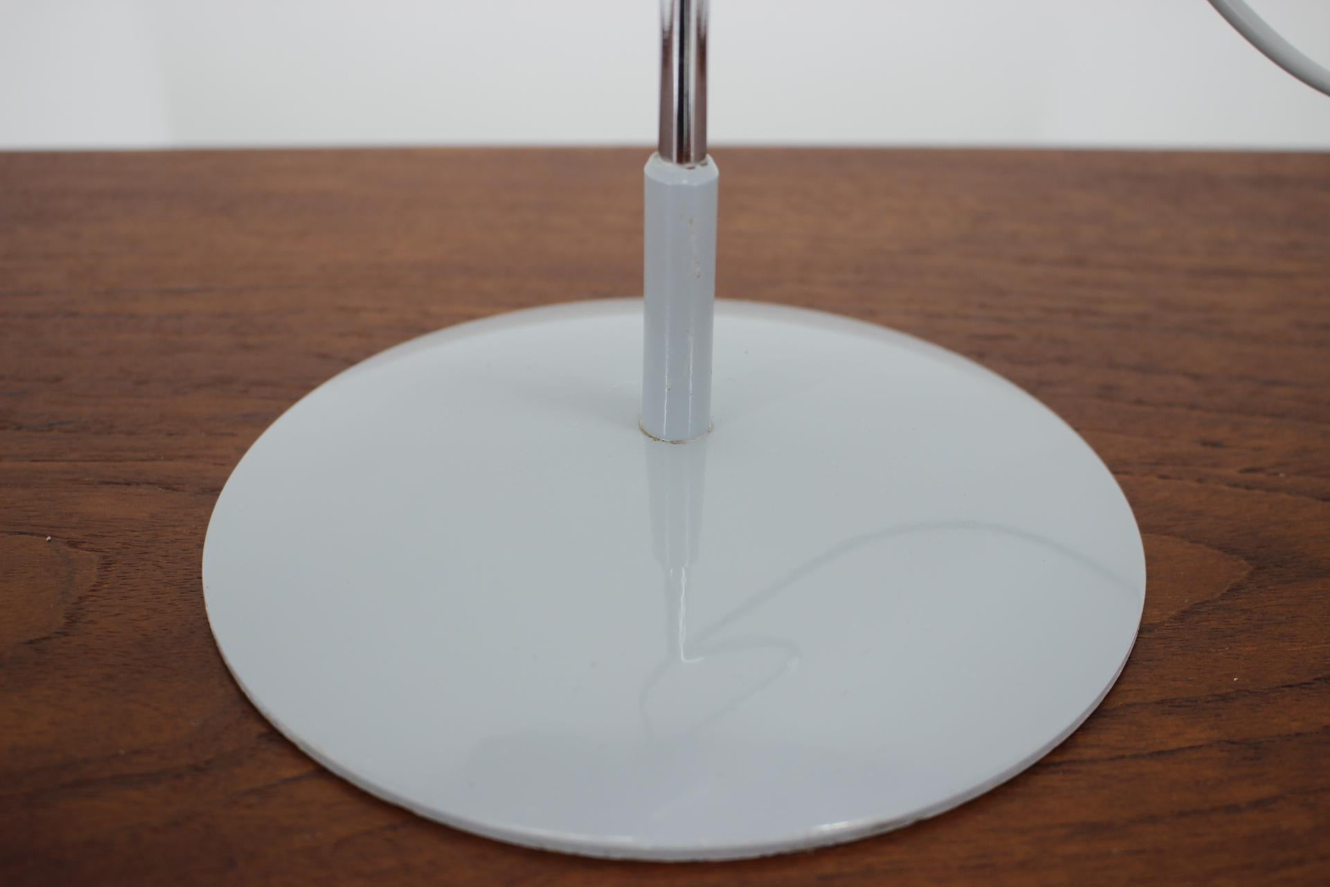 Mid-Century Modern 1970s Josef Hurka Design Table Lamp for Lidokov, Czechoslovakia For Sale
