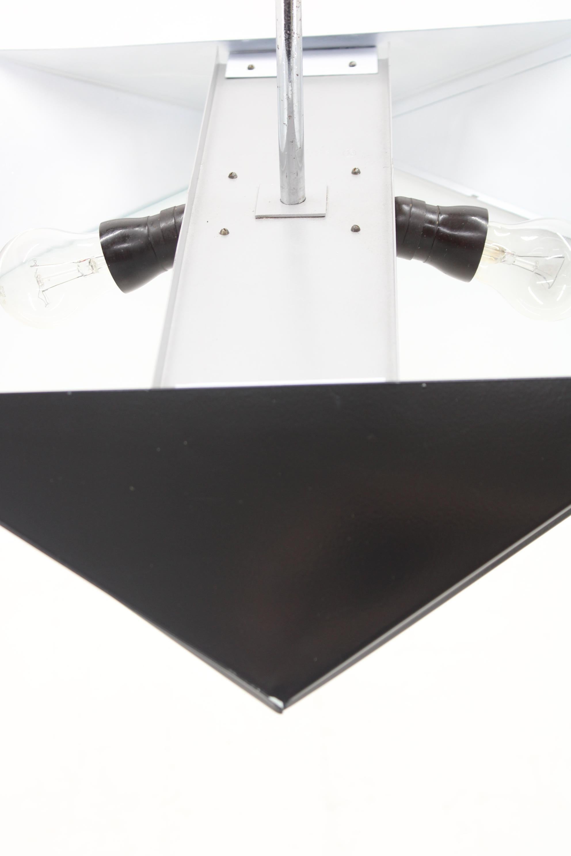 Lampada a sospensione geometrica di Josef Hurka degli anni '70 per Napako, 6 articoli disponibili in vendita 1