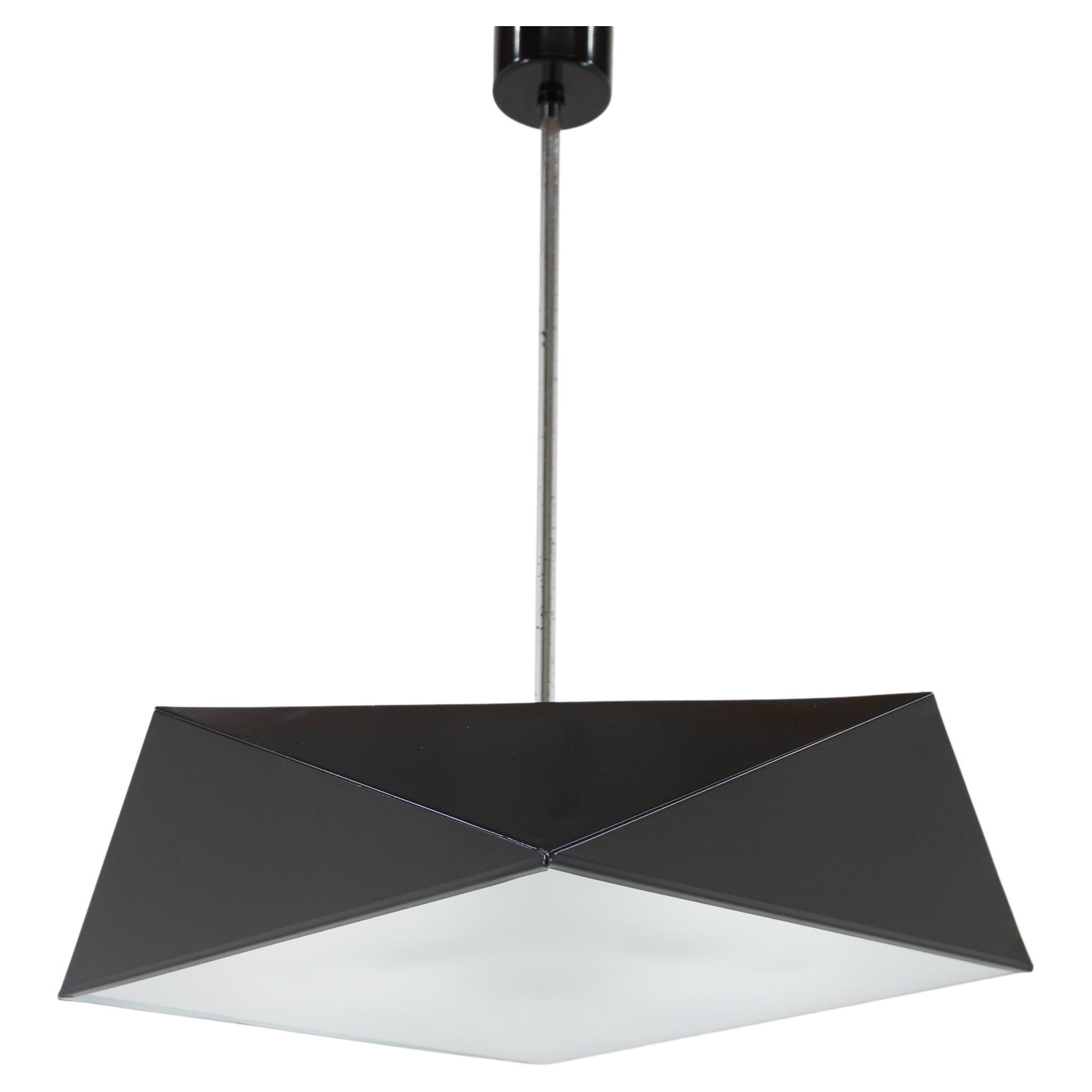 Lampada a sospensione geometrica di Josef Hurka degli anni '70 per Napako, 6 articoli disponibili