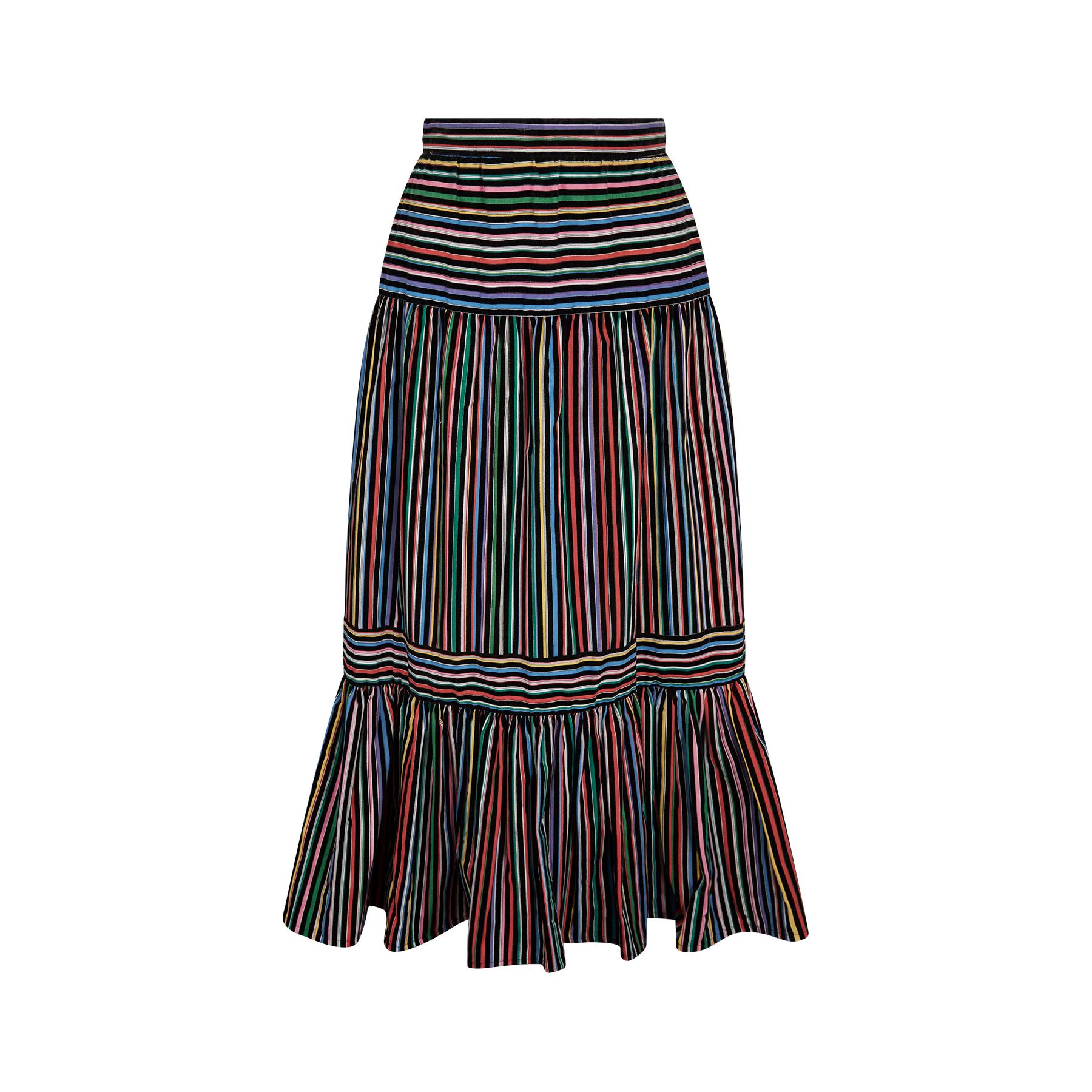 1970s striped skirt 2025