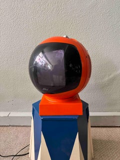 1970’s JVC Nivico 3240SW Videosphere TV Orange