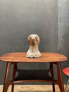 Busto humano de cerámica Kahn de los años 70