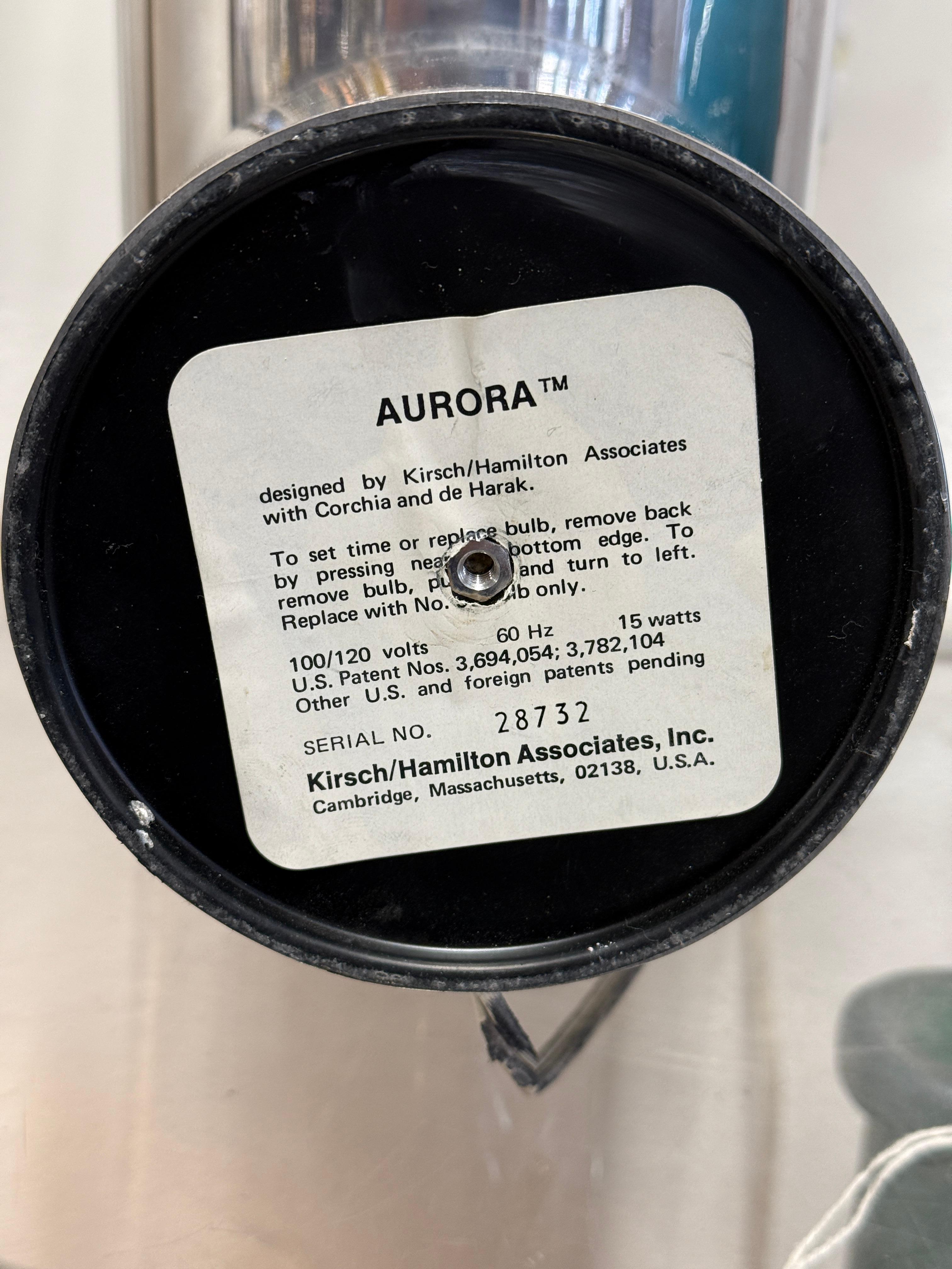 1970’s Kirsch Hamilton Aurora Clock Restored 10