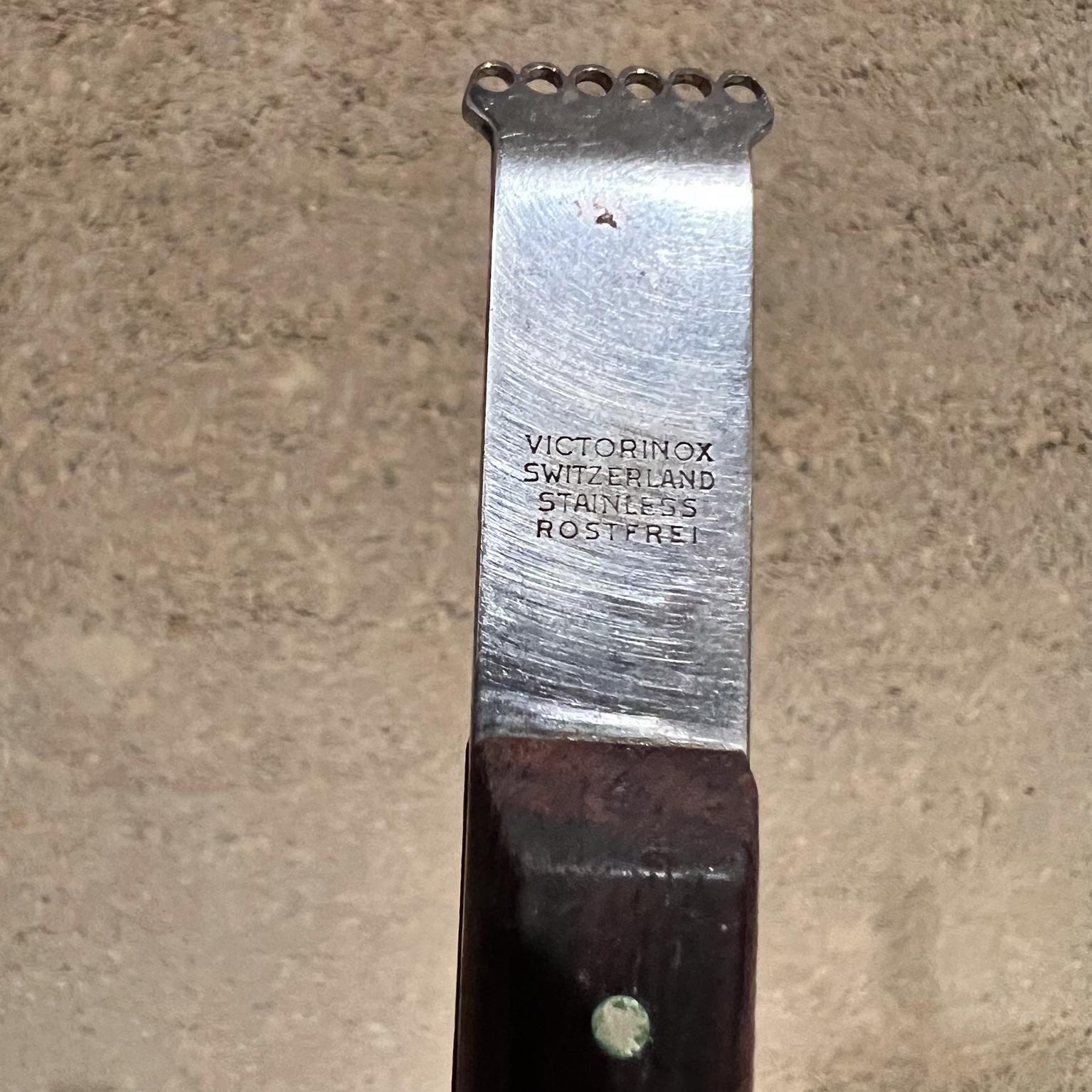 1970s Kitchen Garnish Tool Lemon Zester Victorinox Switzerland In Good Condition For Sale In Chula Vista, CA