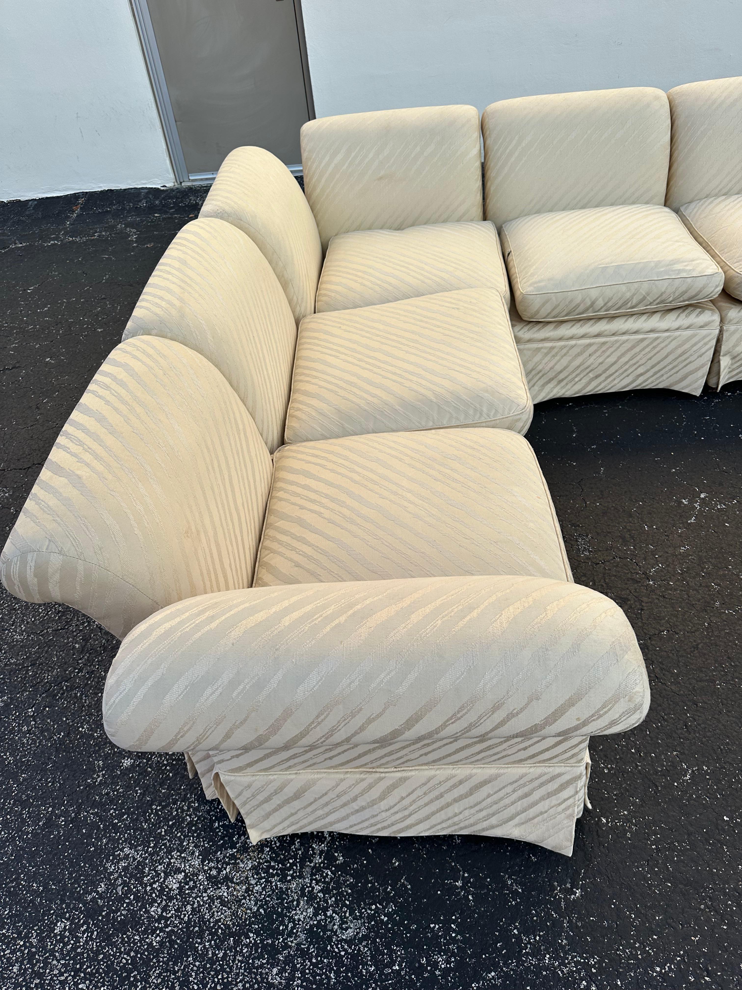 Divano componibile a sei pezzi Knole degli anni '70 in vendita 9