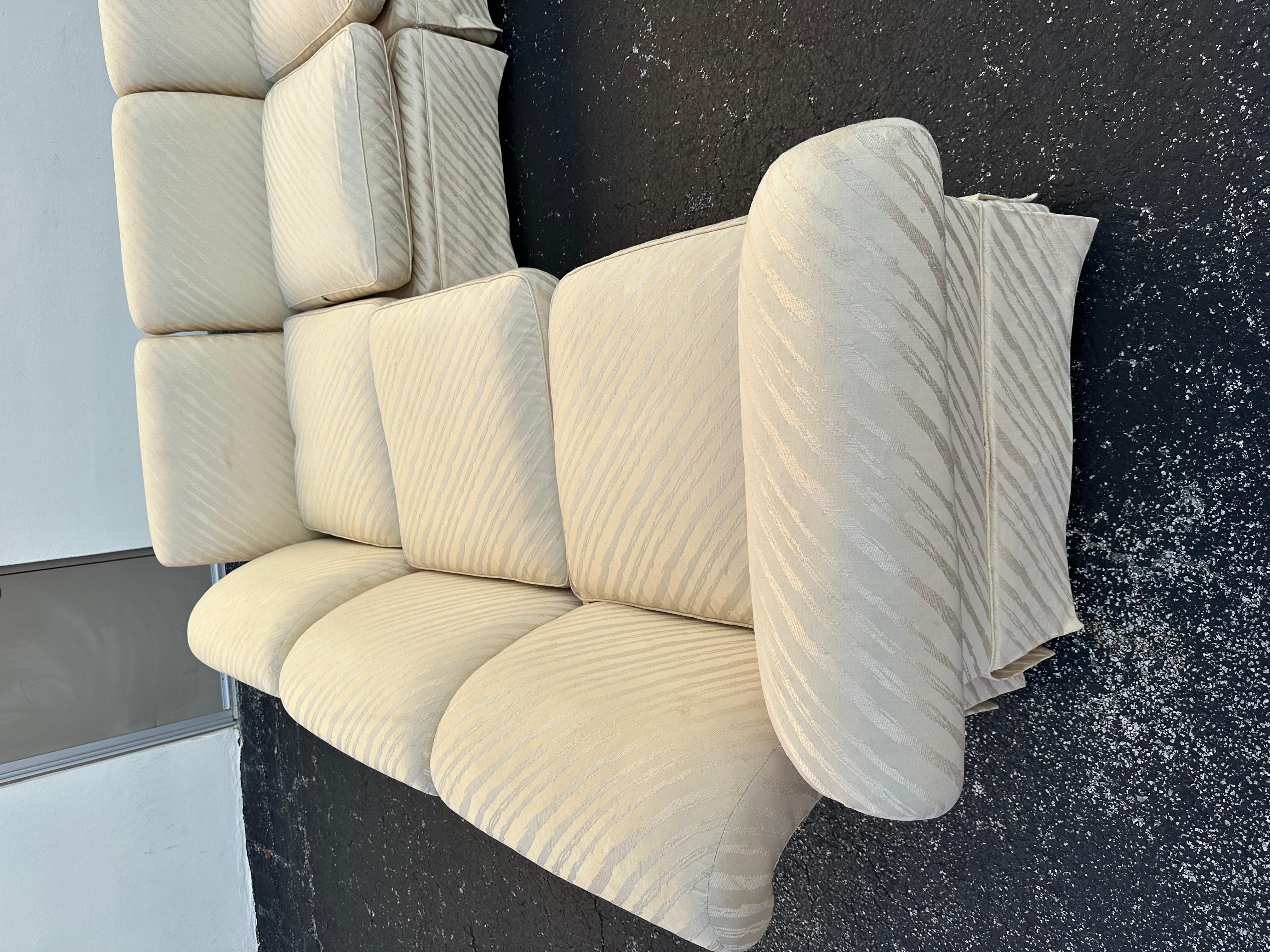 Sofá seccional modular de seis piezas Knole de los años 70 en venta 9